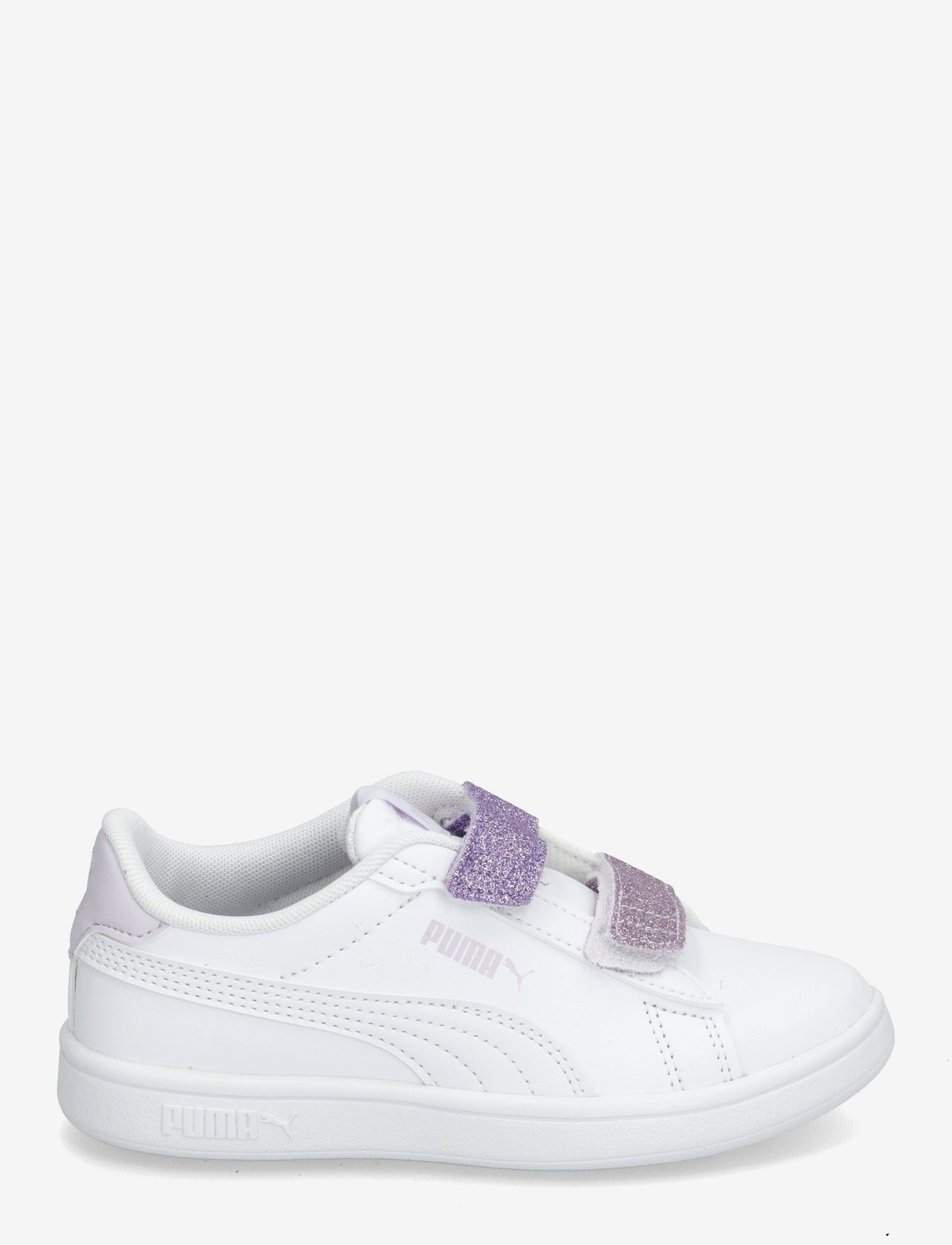 PUMA - Puma Smash 3.0 L Glitter Velcro V PS - kläder - puma white-lavender alert-lilac frost - 1