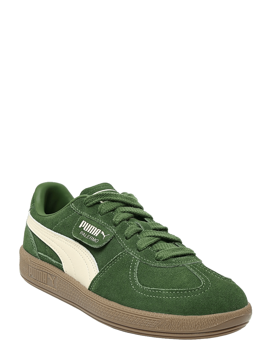 PUMA - Palermo - låga sneakers - earthy green-buttercream - 0