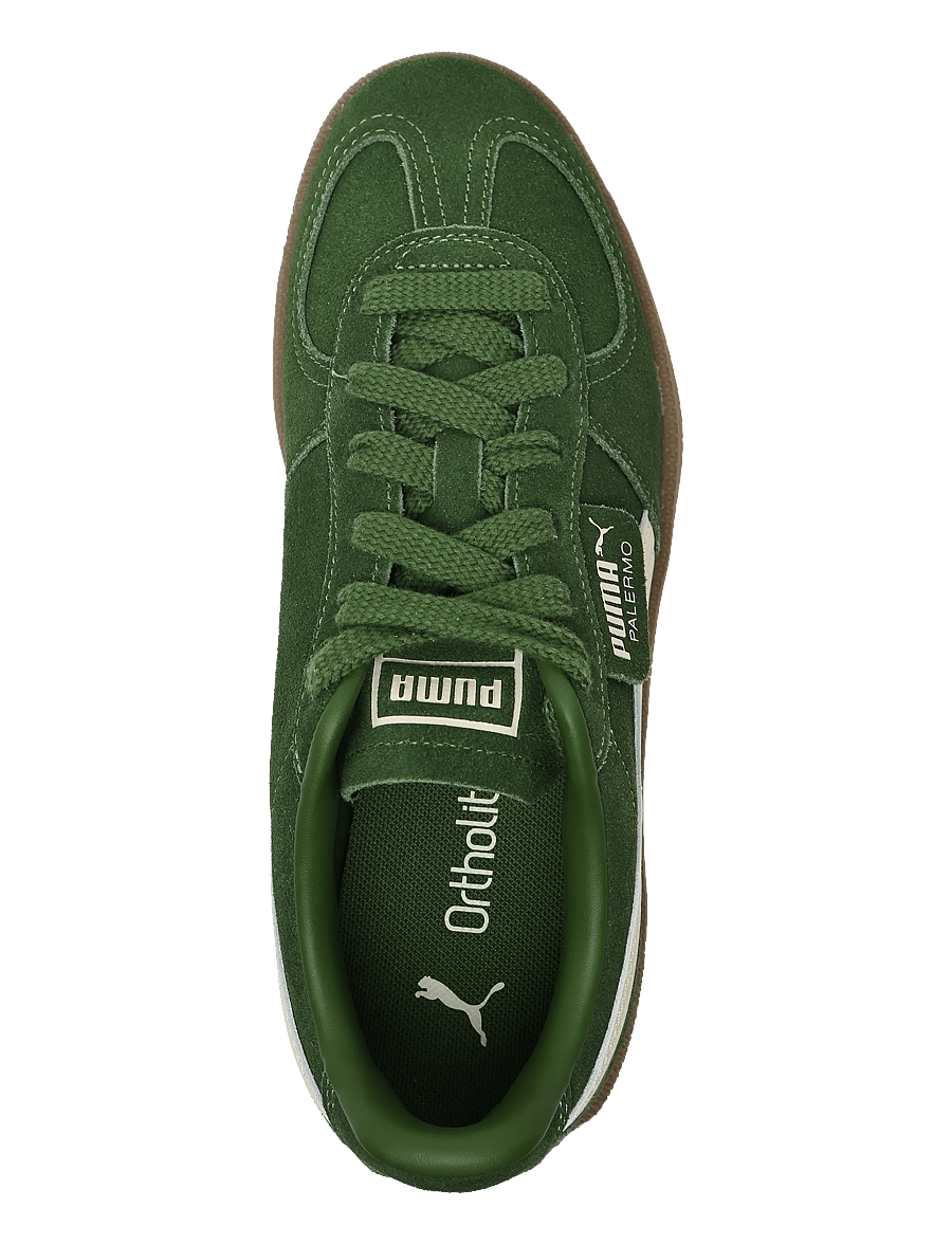 PUMA - Palermo - låga sneakers - earthy green-buttercream - 3