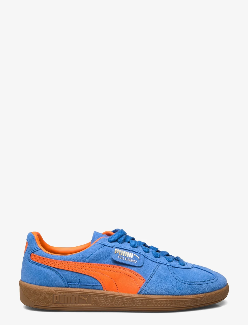 PUMA - Palermo - sporta apavi ar zemu augšdaļu - hyperlink blue-flame flicker-gum - 1