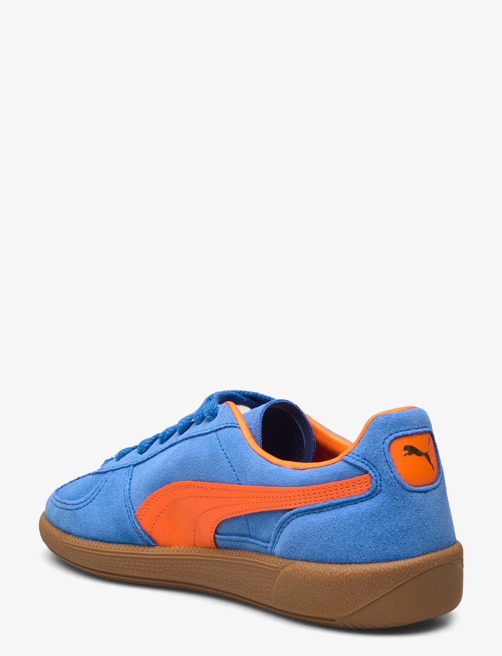 PUMA - Palermo - sporta apavi ar zemu augšdaļu - hyperlink blue-flame flicker-gum - 2