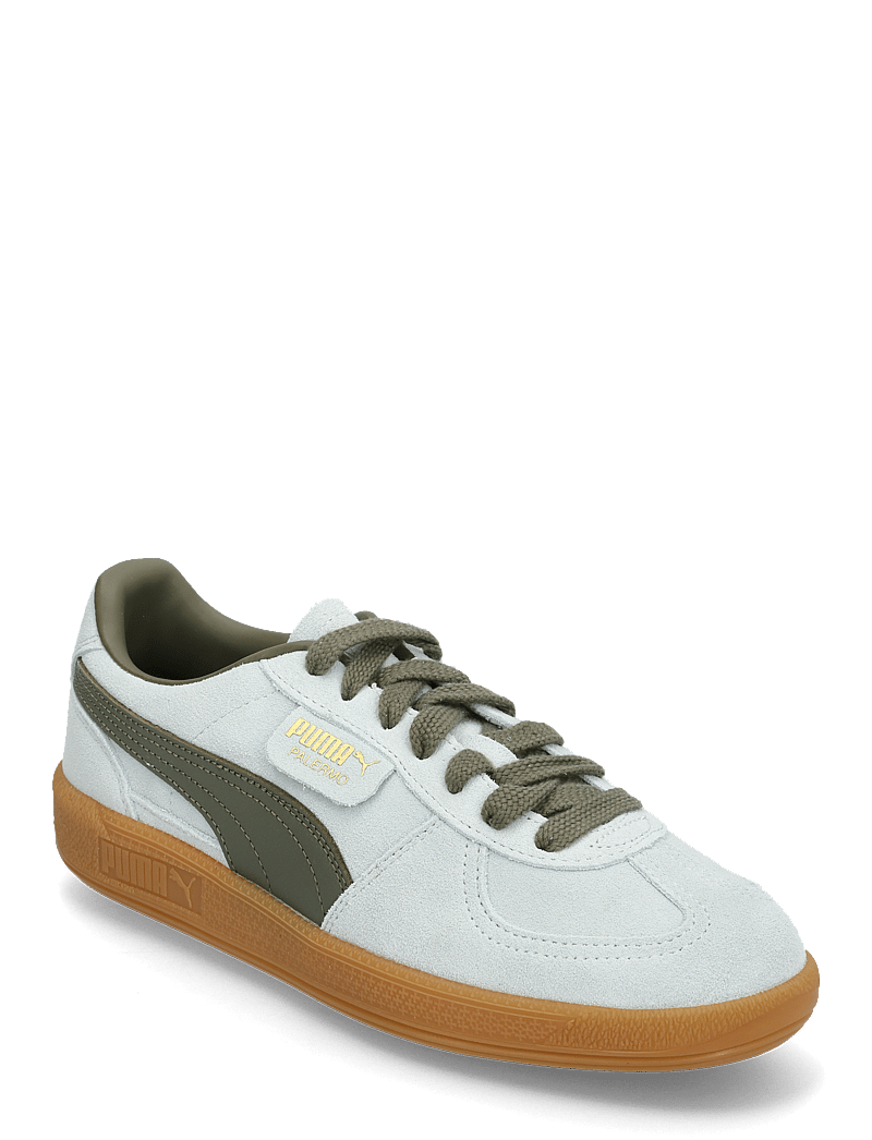 PUMA - Palermo - matalavartiset tennarit - peaceful blue-loden green - 0