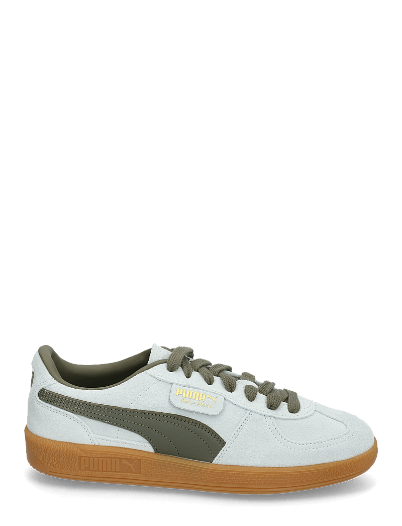 PUMA - Palermo - matalavartiset tennarit - peaceful blue-loden green - 1