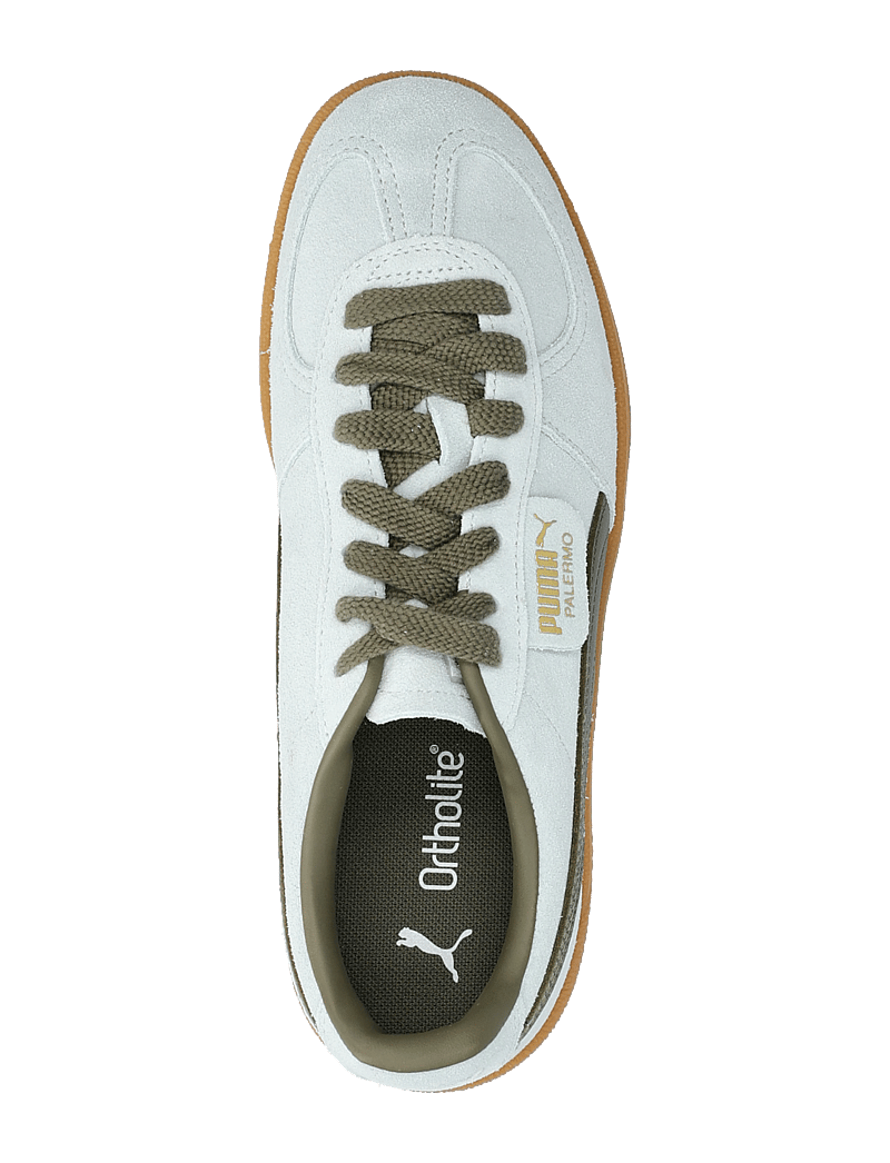 PUMA - Palermo - matalavartiset tennarit - peaceful blue-loden green - 3
