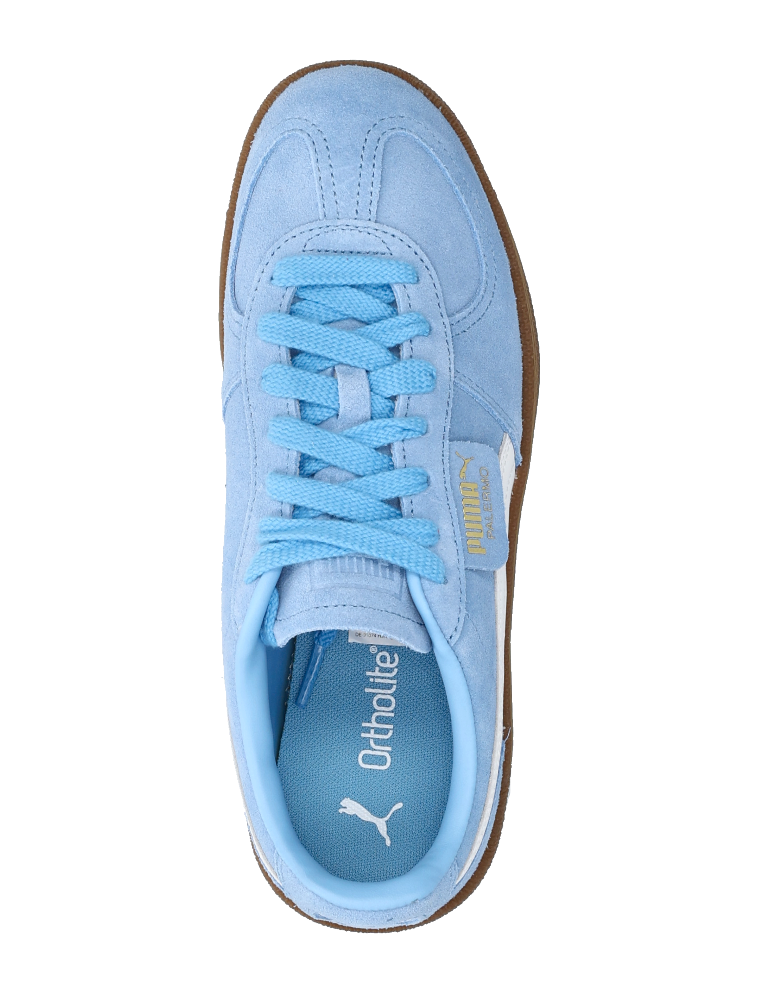 PUMA - Palermo - lave sneakers - team light blue-puma white - 3