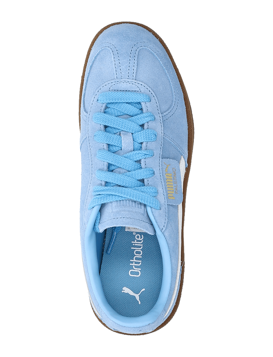 PUMA - Palermo - niedrige sneakers - team light blue-puma white - 3