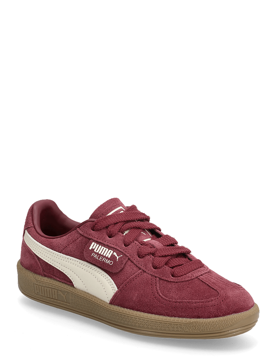PUMA - Palermo - niedriger schnitt - ruby shimmer-alpine snow - 0