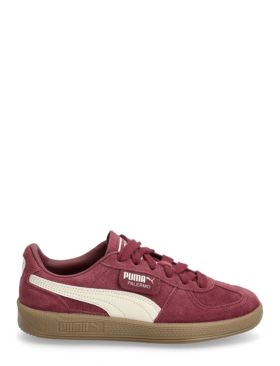 PUMA - Palermo - niedriger schnitt - ruby shimmer-alpine snow - 1
