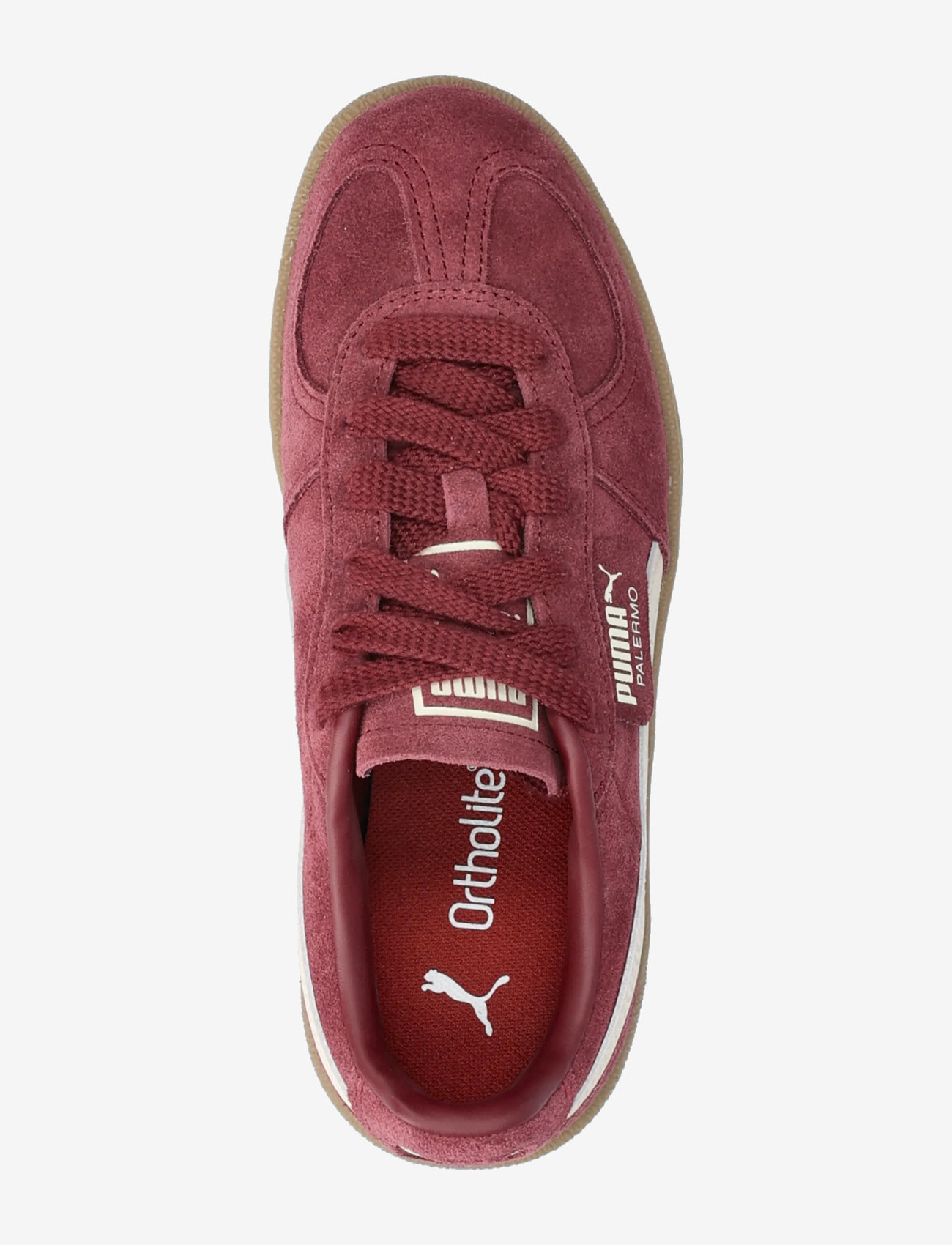 PUMA - Palermo - low tops - ruby shimmer-alpine snow - 3