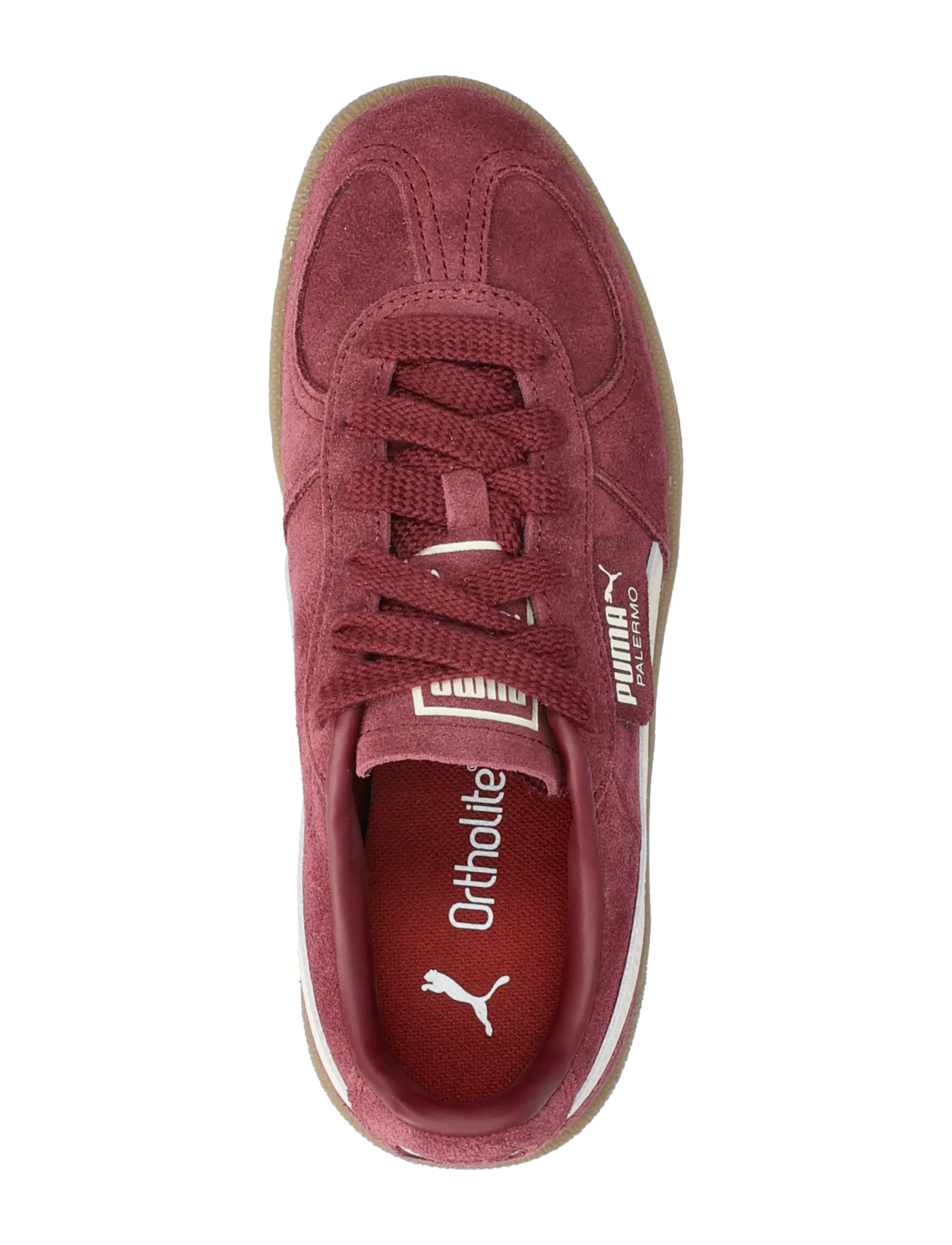 PUMA - Palermo - kõrge säärega tossud - ruby shimmer-alpine snow - 3