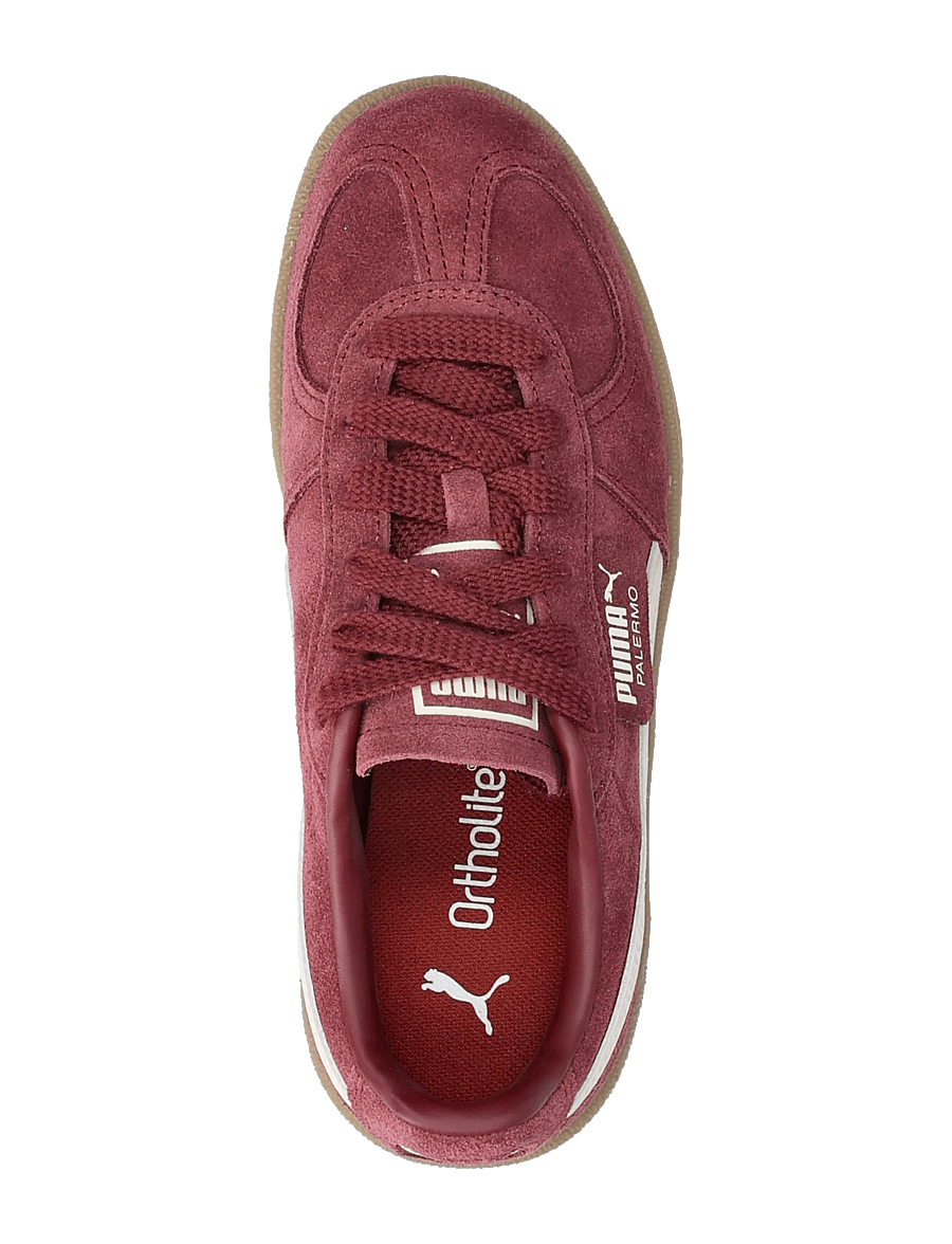 PUMA - Palermo - niedriger schnitt - ruby shimmer-alpine snow - 3