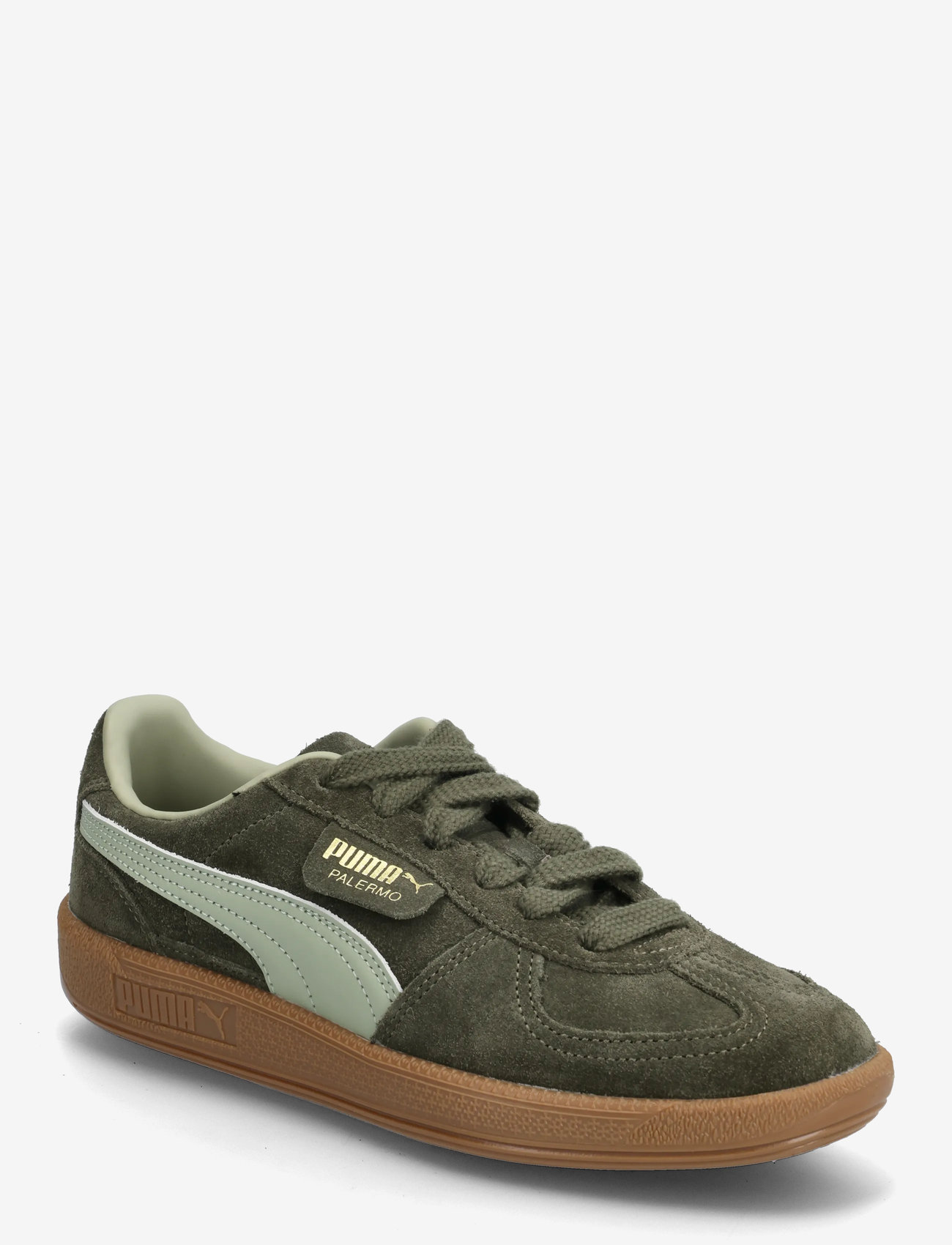 PUMA - Palermo - lave sneakers - dark olive-lux army - 0