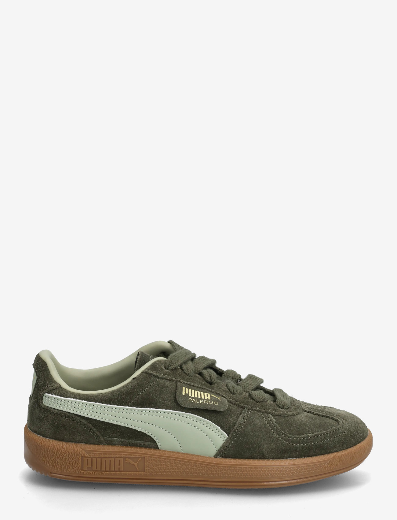 PUMA - Palermo - lave sneakers - dark olive-lux army - 1