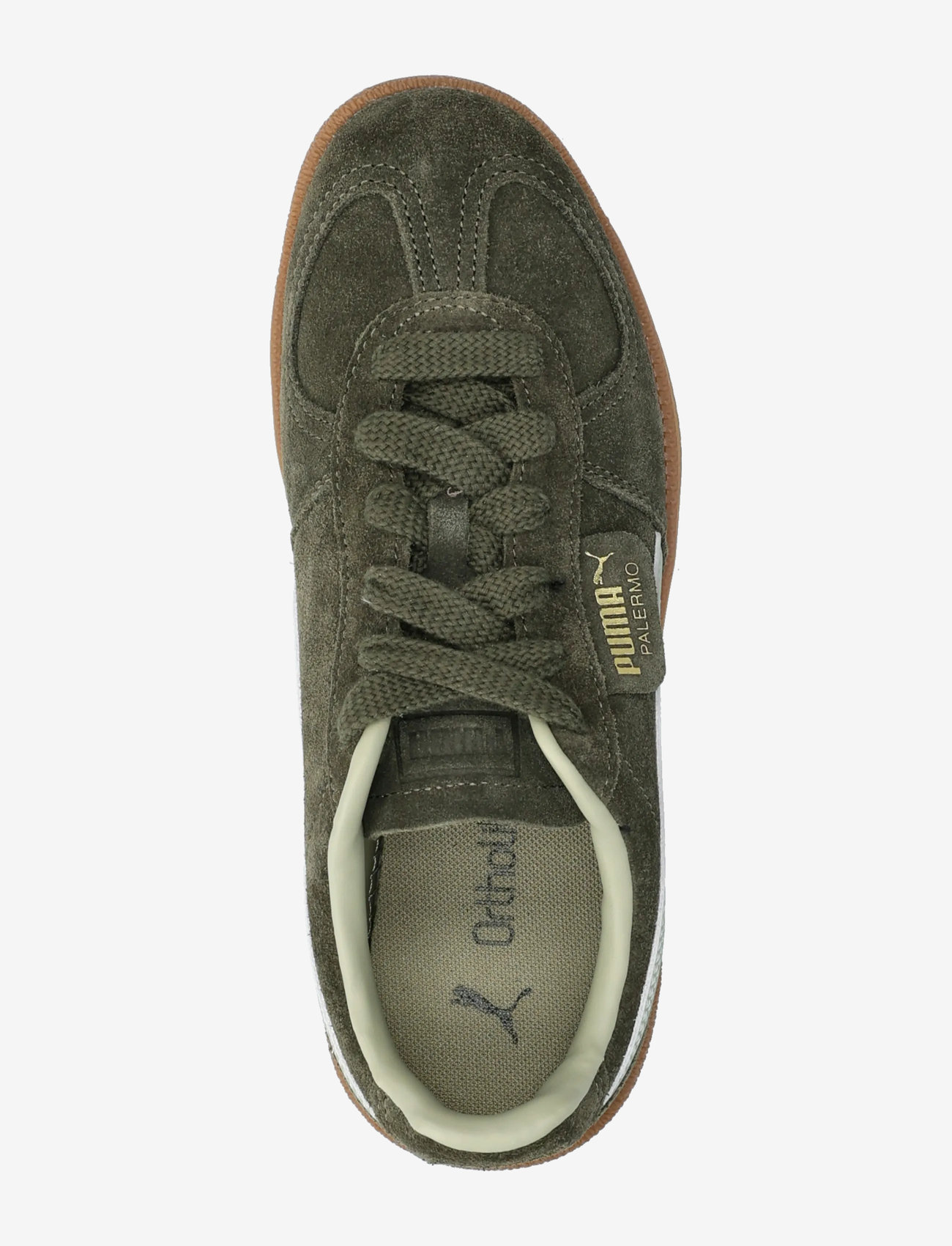 PUMA - Palermo - lave sneakers - dark olive-lux army - 3