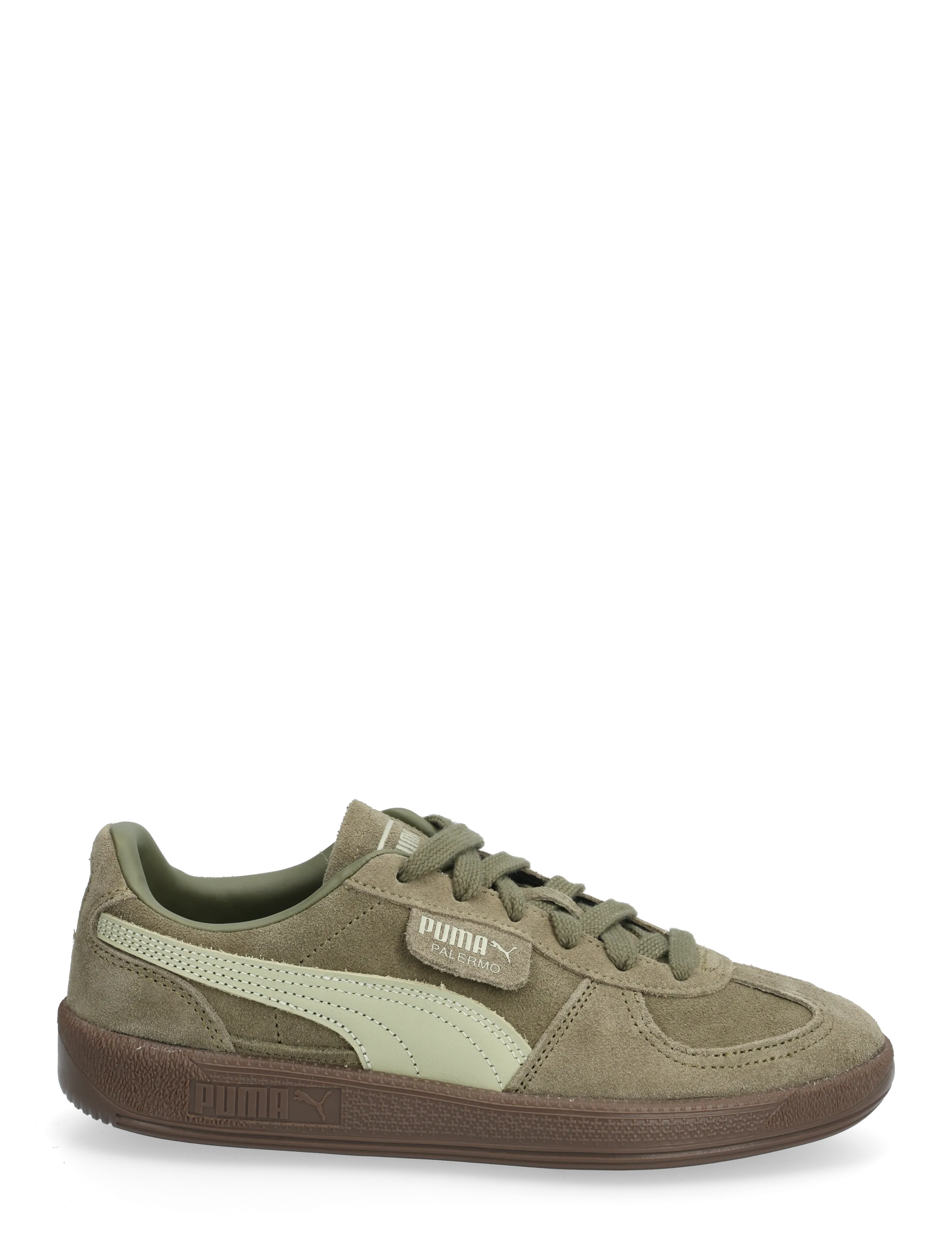 PUMA - Palermo - lágir strigaskór - loden green-gum - 1