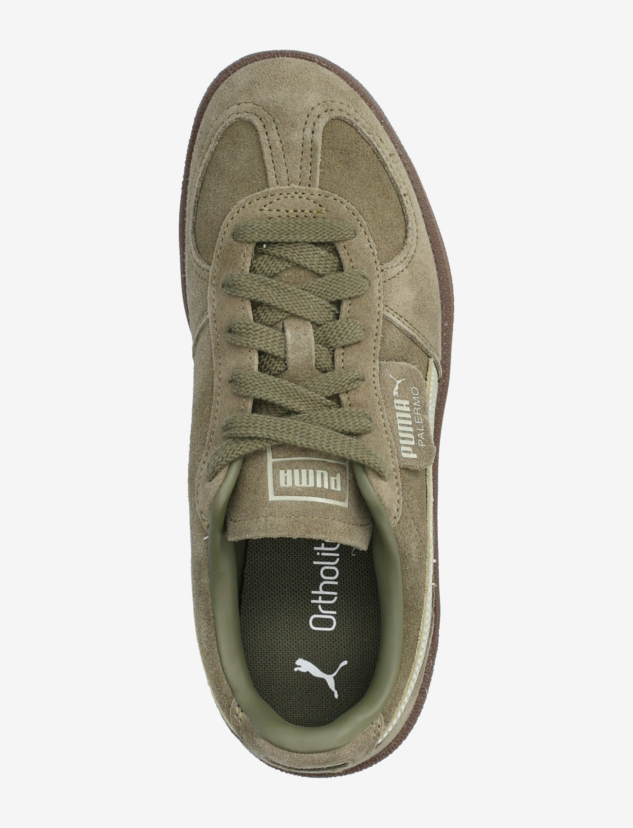 PUMA - Palermo - niedriger schnitt - loden green-gum - 3