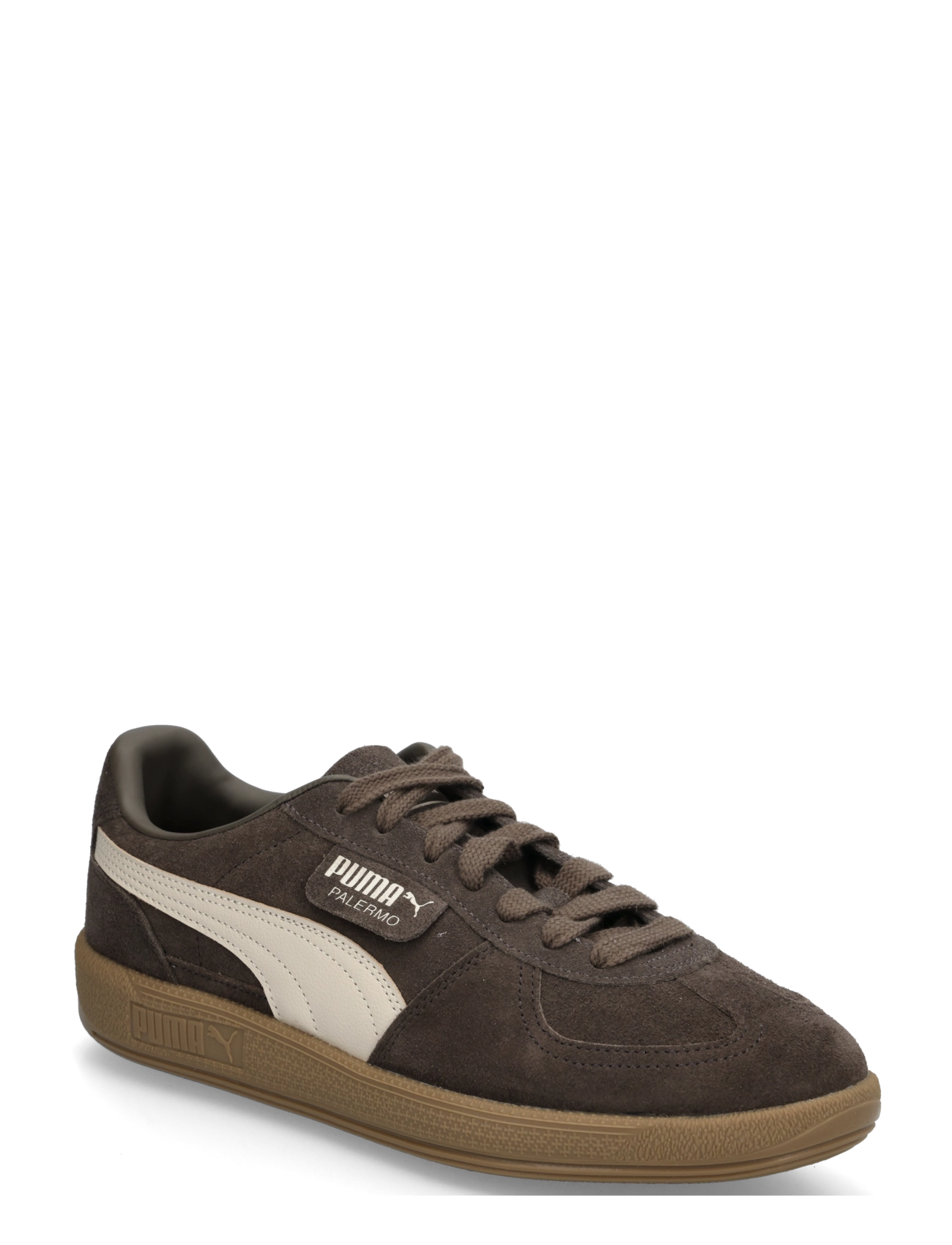 PUMA Palermo - Sneakers - MATTE BRONZE-SILVER FOG / brown