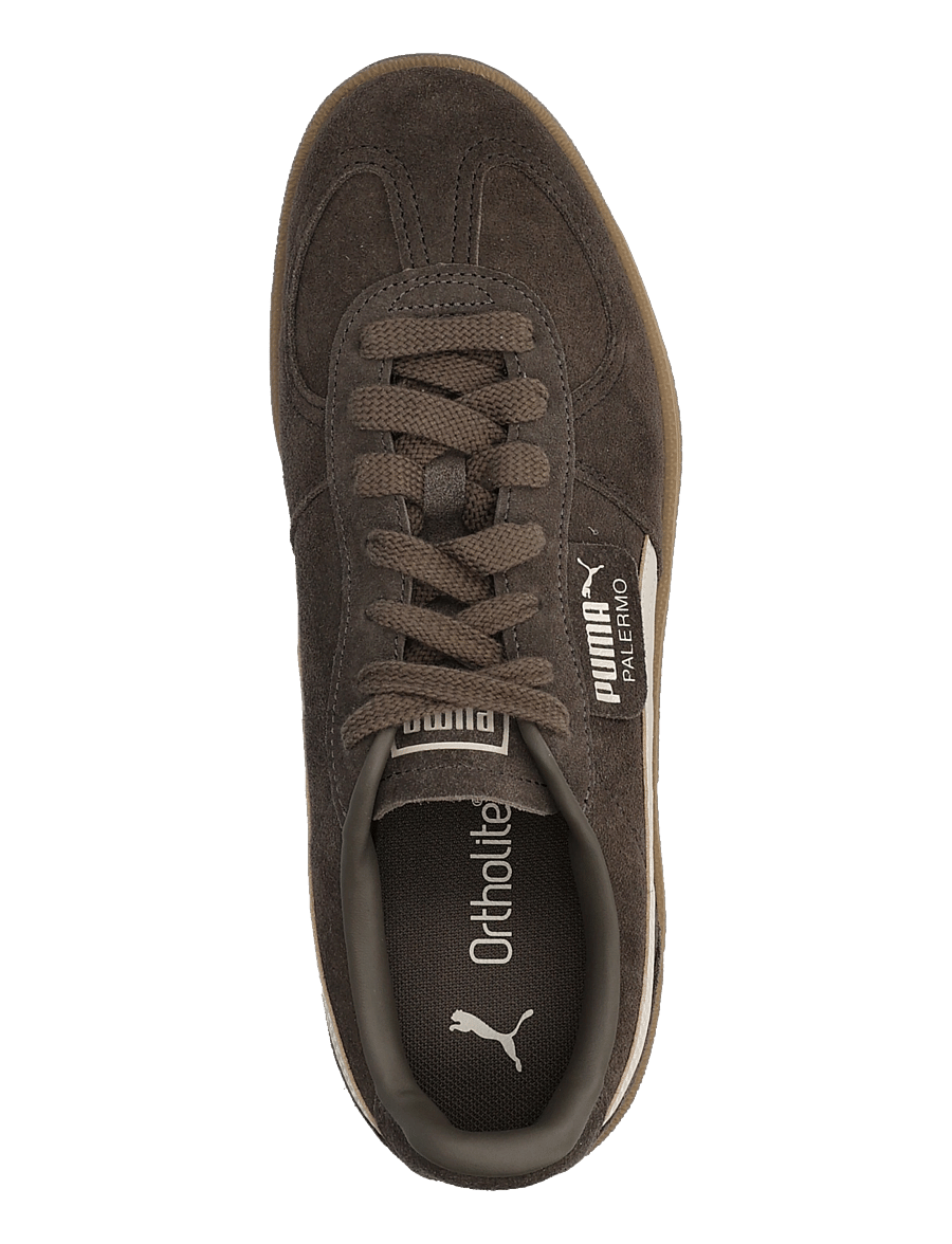 PUMA - Palermo - low top sneakers - matte bronze-silver fog - 3