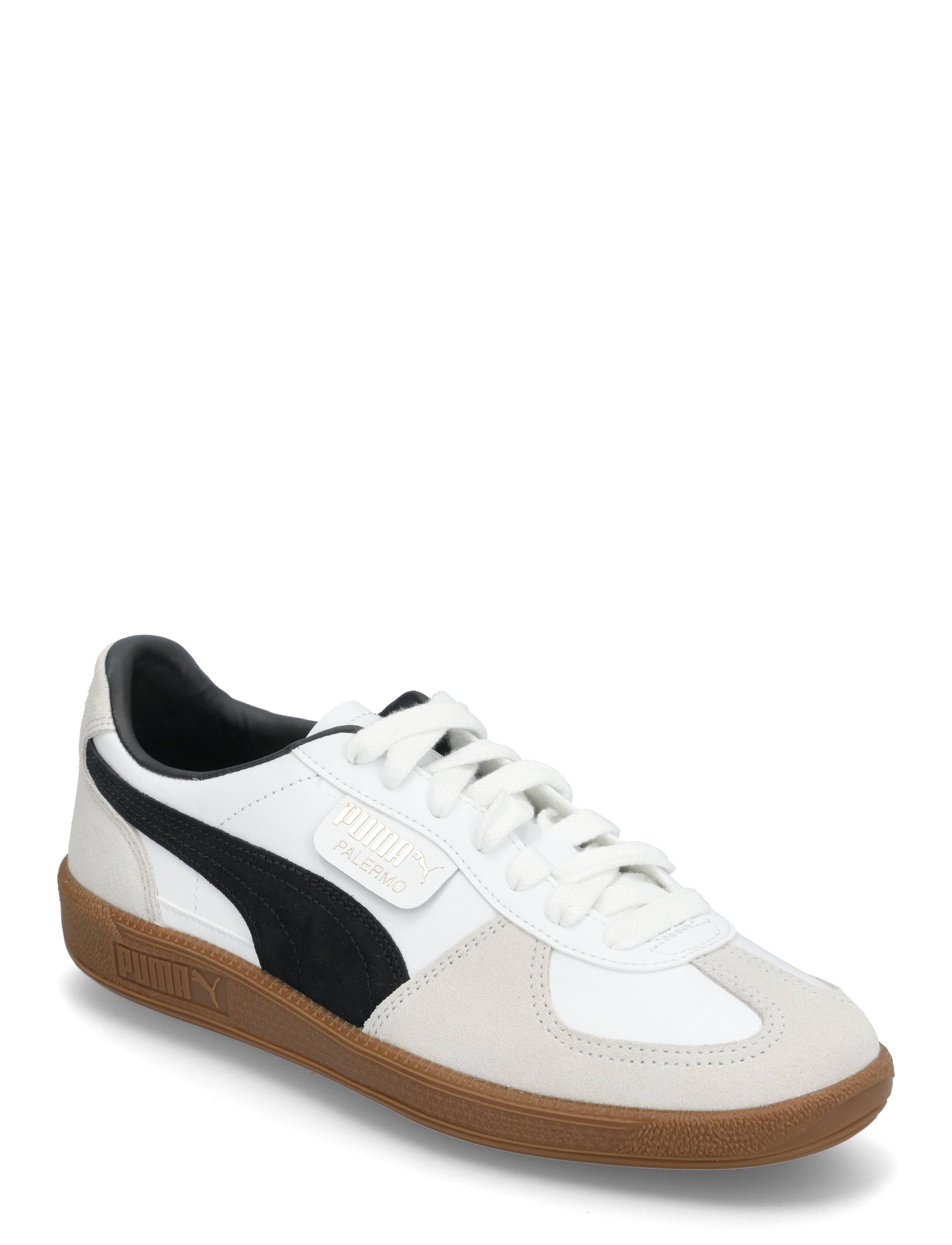 PUMA Palermo Lth, 40.5, Sneakers, Weiß - Low-top Frauen