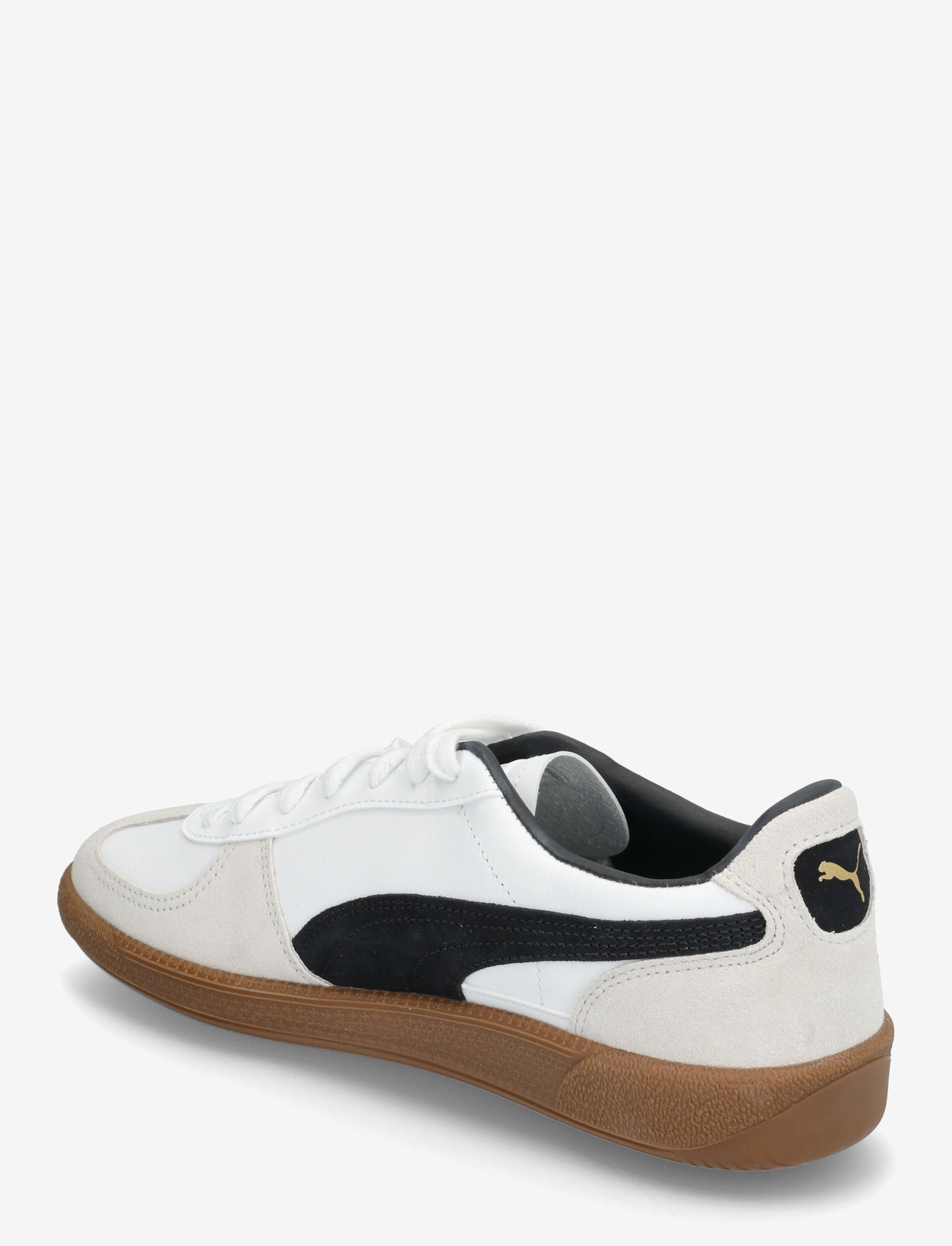 PUMA - Palermo Lth - low tops - puma white-vapor gray-gum - 2