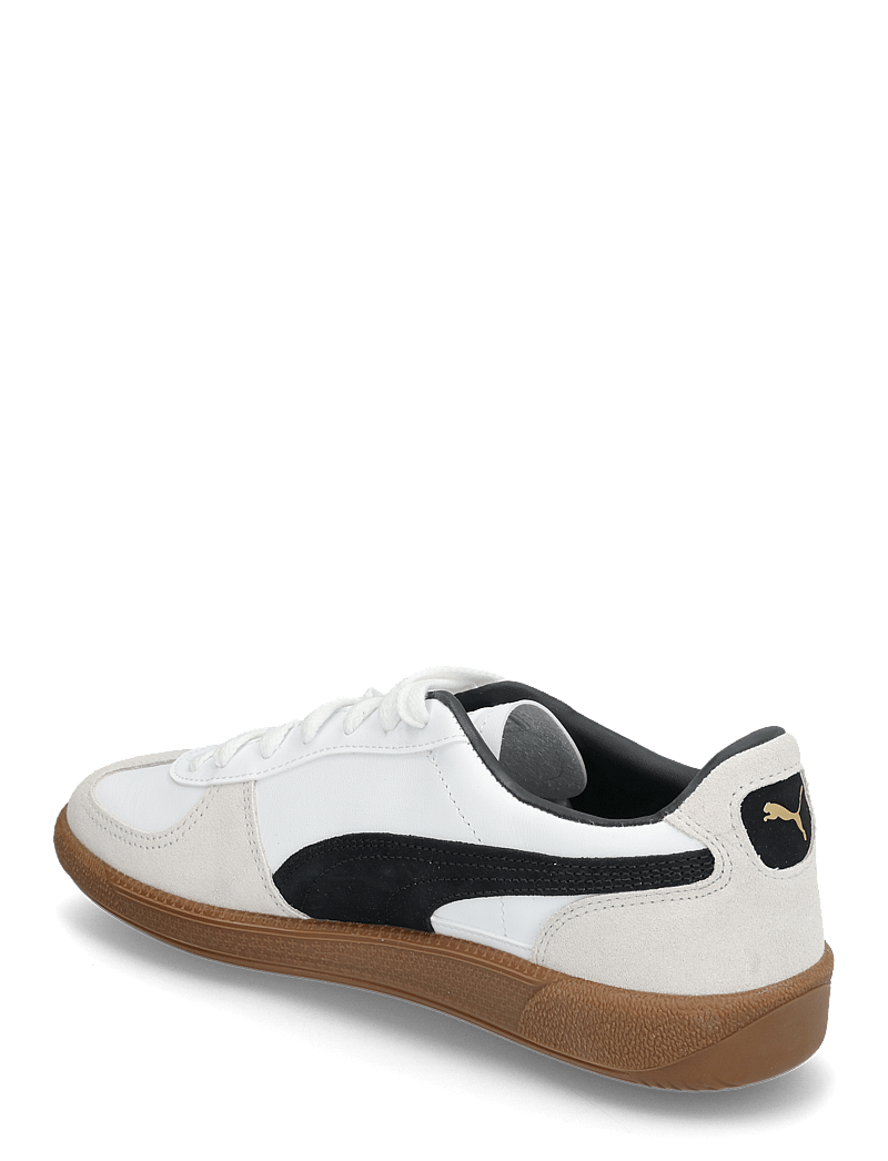 PUMA - Palermo Lth - låga sneakers - puma white-vapor gray-gum - 2