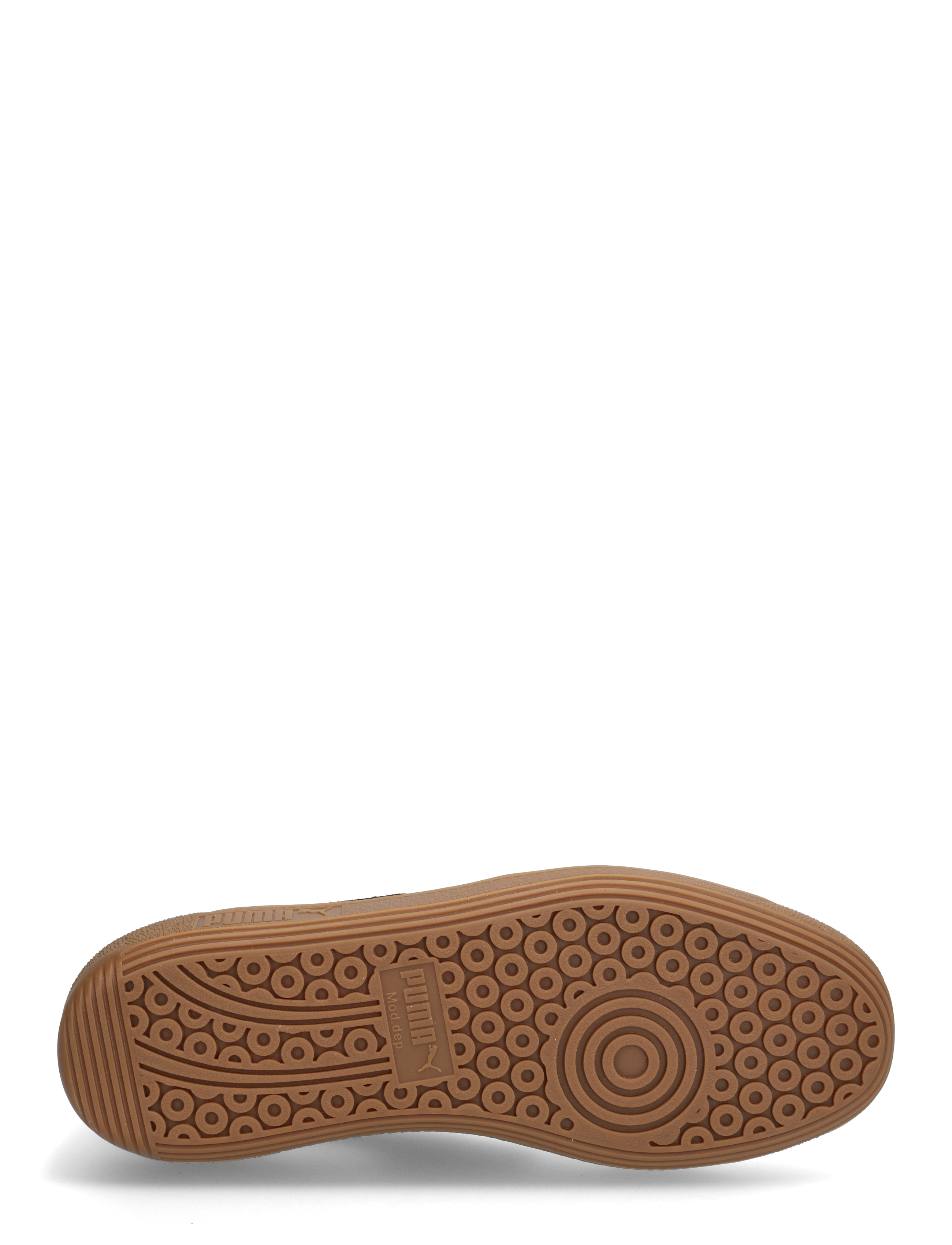 PUMA - Palermo Lth - niedrige sneakers - puma white-vapor gray-gum - 4