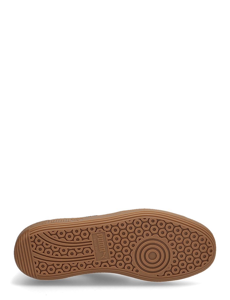PUMA - Palermo Lth - niedrige sneakers - puma white-vapor gray-gum - 4