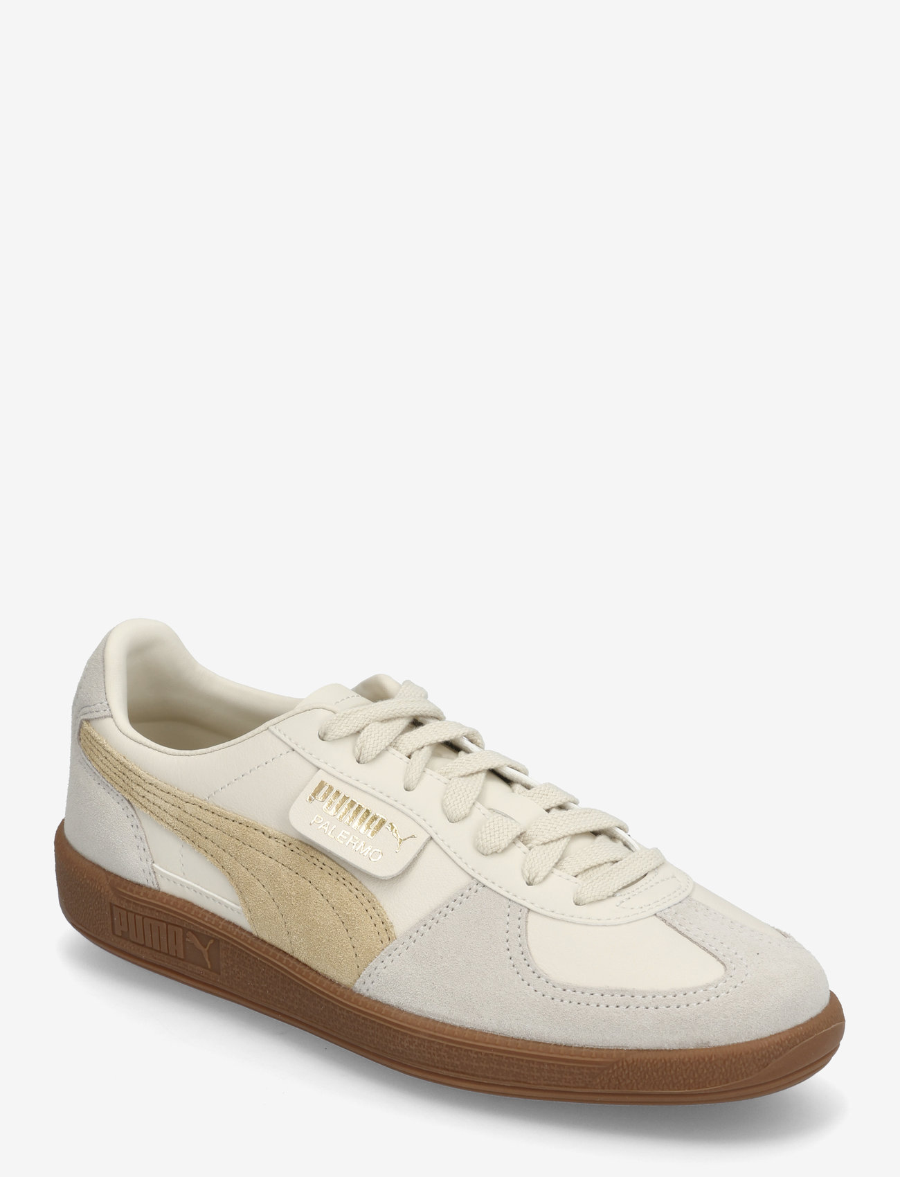 PUMA - Palermo Lth - niedriger schnitt - alpine snow-desert dust-gum - 1