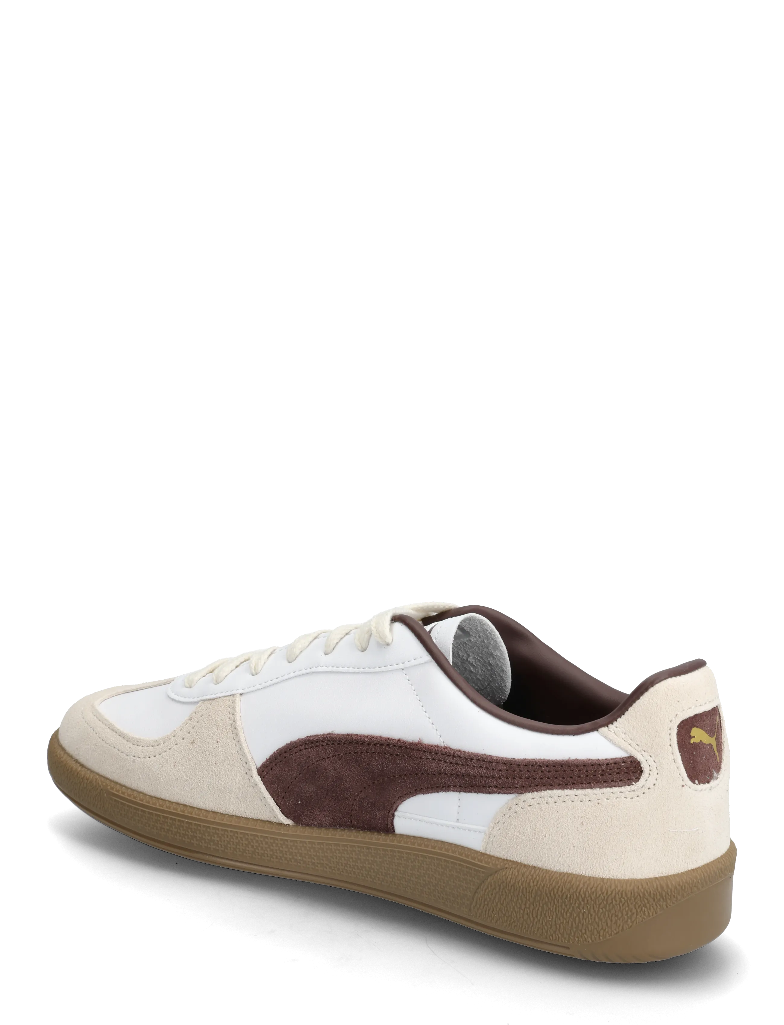 PUMA - Palermo Lth - puma white-chocolate brown-gum - 2