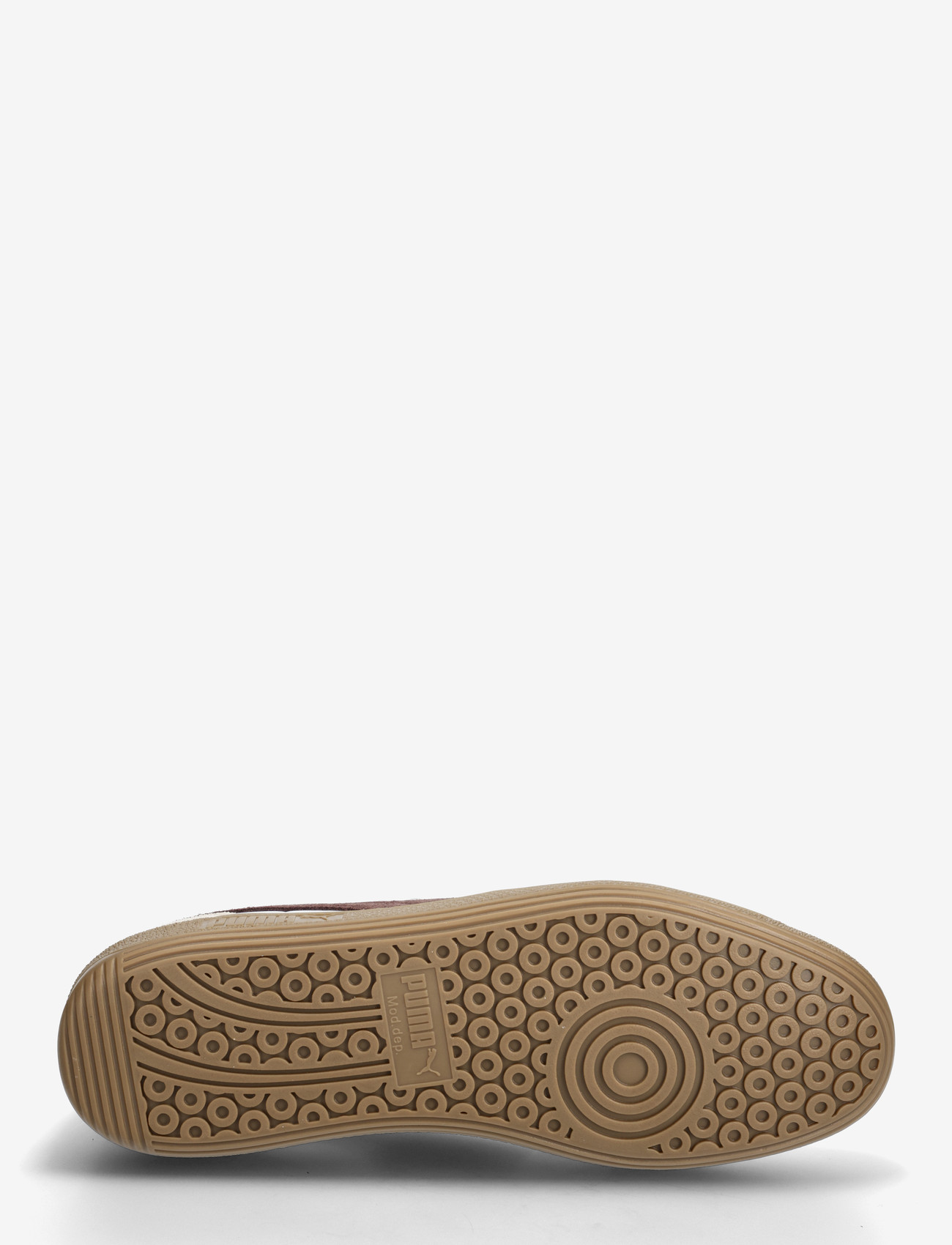 PUMA - Palermo Lth - lave sneakers - puma white-chocolate brown-gum - 4