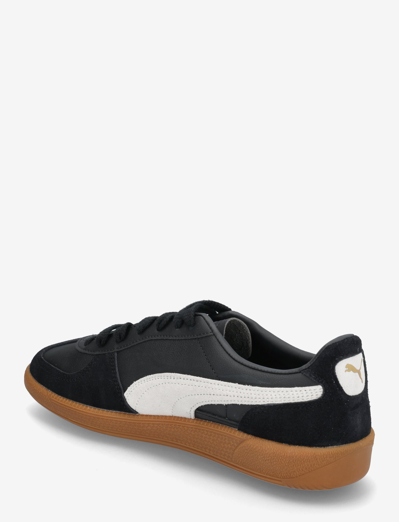 PUMA - Palermo Lth - lave sneakers - puma black-feather gray-gum - 2