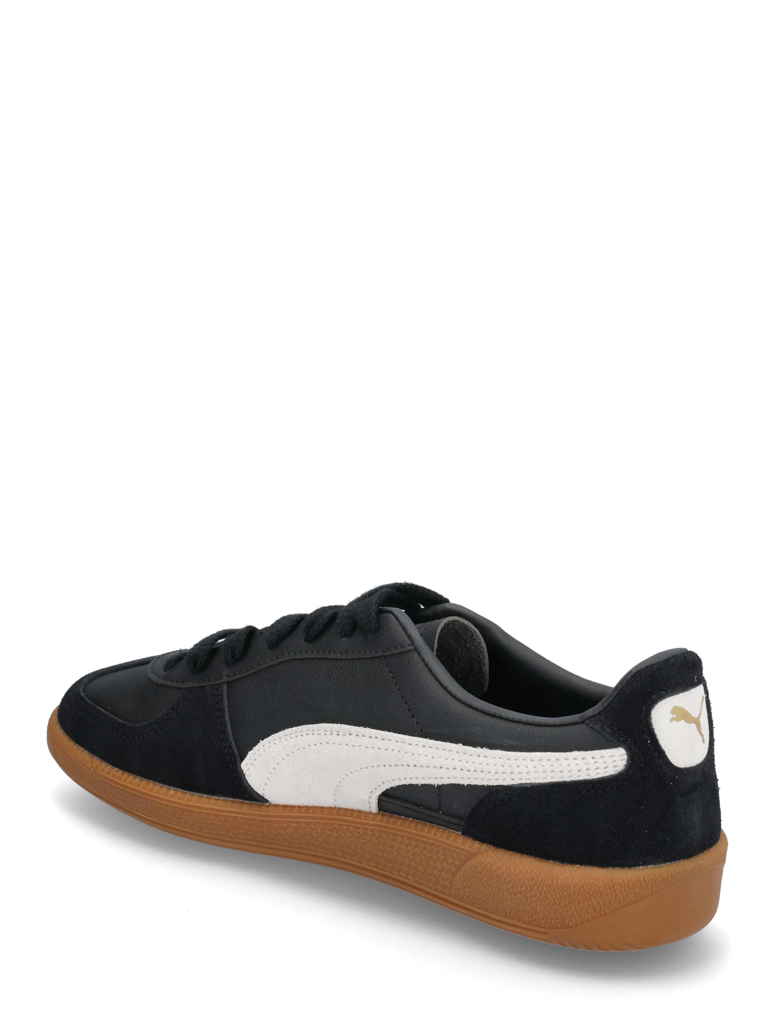 PUMA - Palermo Lth - lave sneakers - puma black-feather gray-gum - 2