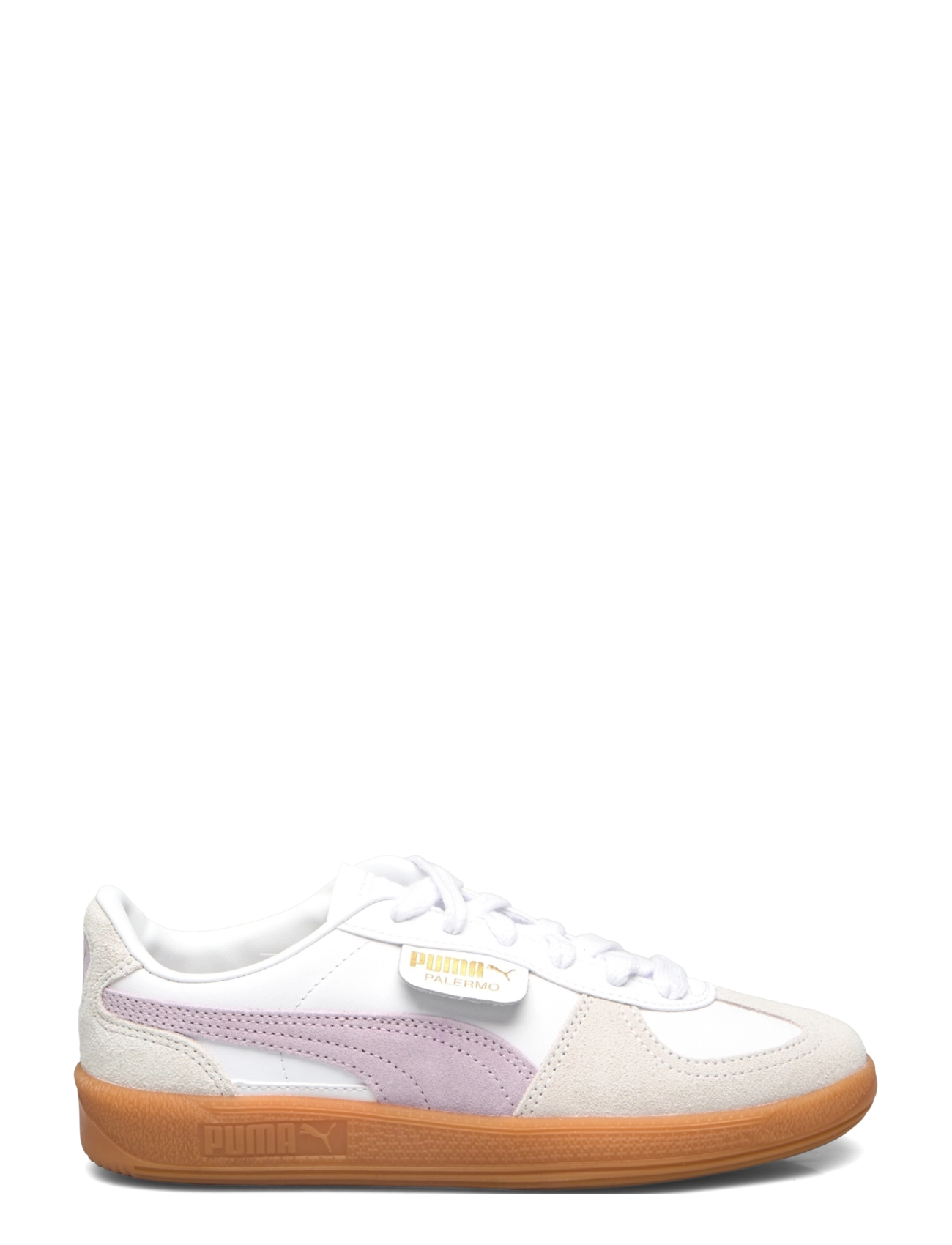 PUMA - Palermo Lth - puma white-lilac frost - 1