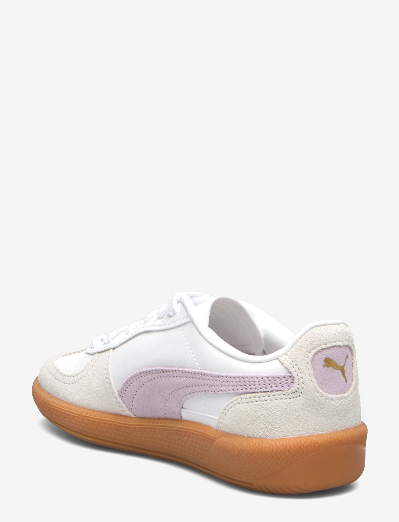 PUMA - Palermo Lth - niedriger schnitt - puma white-lilac frost - 2