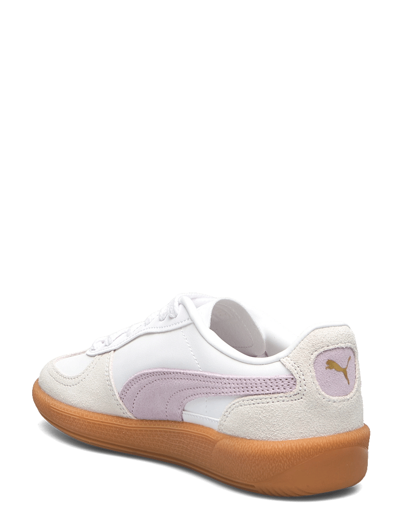 PUMA - Palermo Lth - niedriger schnitt - puma white-lilac frost - 2