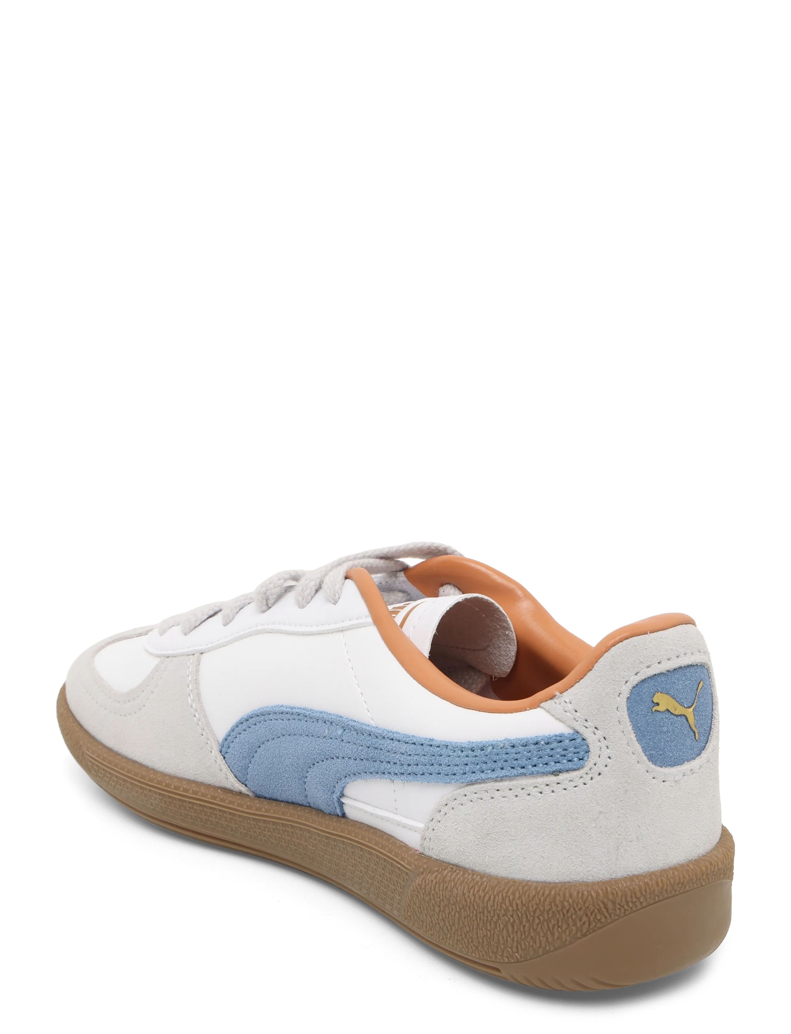 PUMA - Palermo Lth - low top sneakers - puma white-zen blue - 1