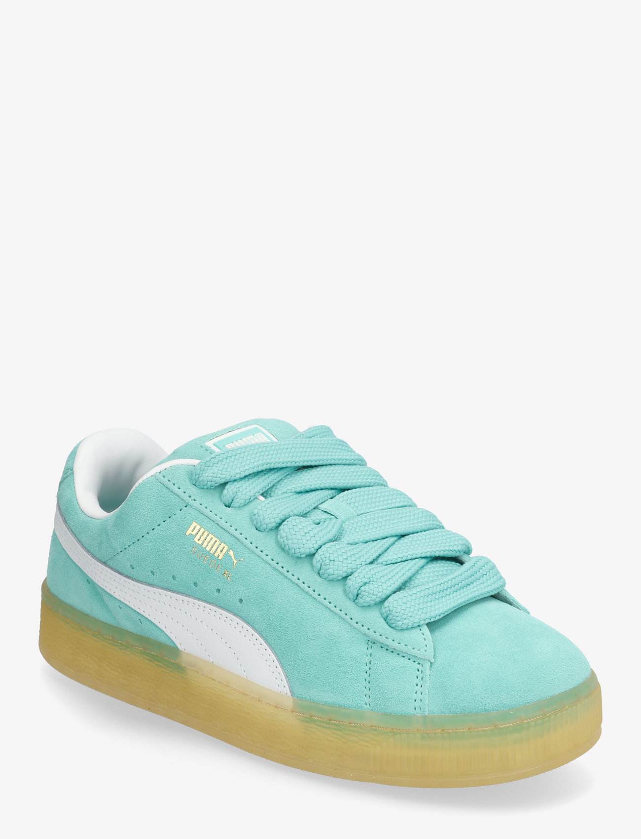 PUMA - Suede XL Jr - lave sneakers - aquatic-puma white - 0