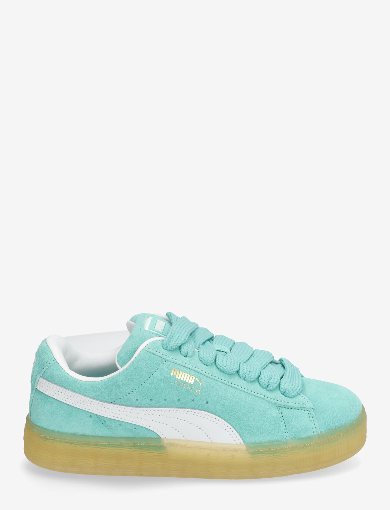 PUMA - Suede XL Jr - lave sneakers - aquatic-puma white - 1