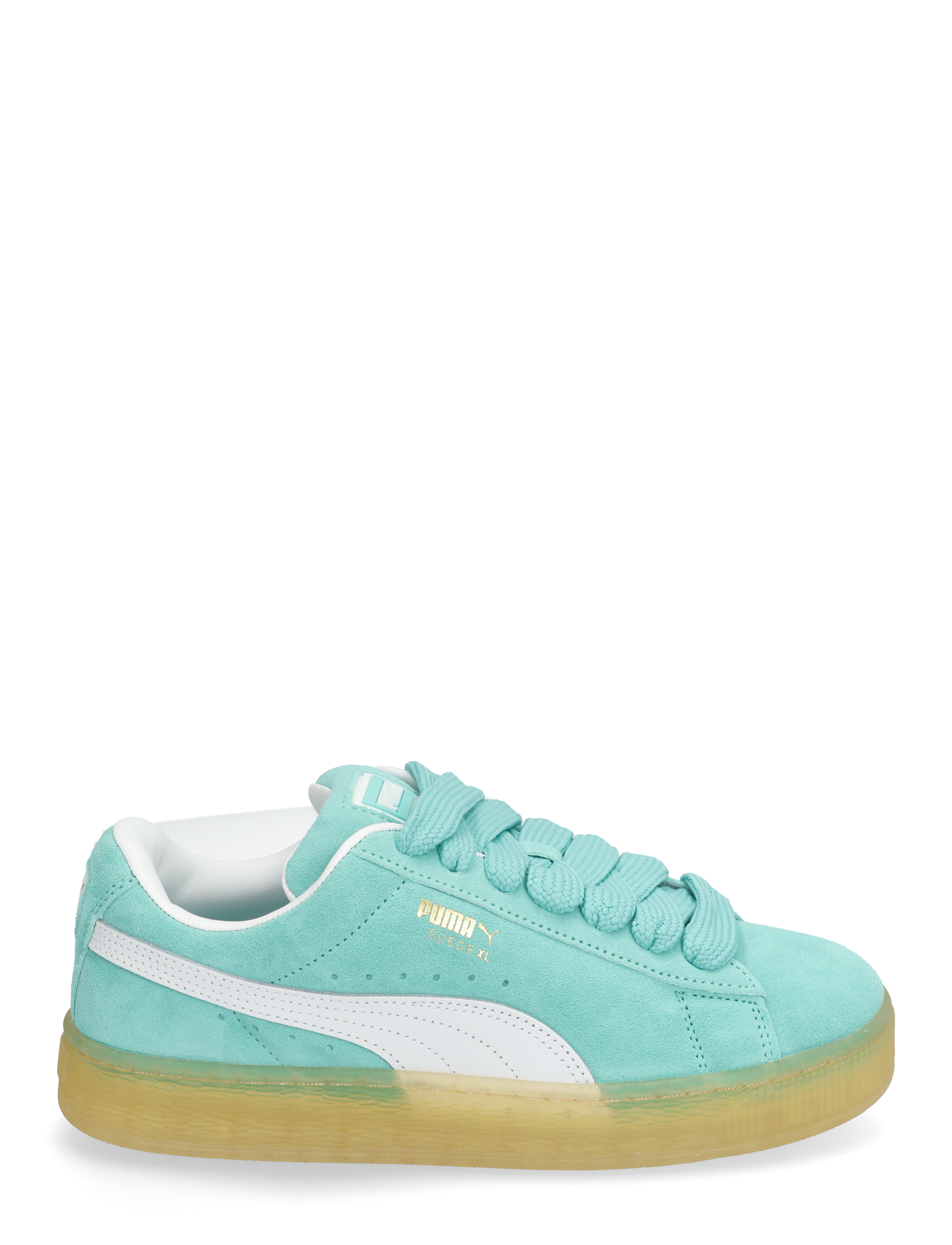 PUMA - Suede XL Jr - kläder - aquatic-puma white - 1