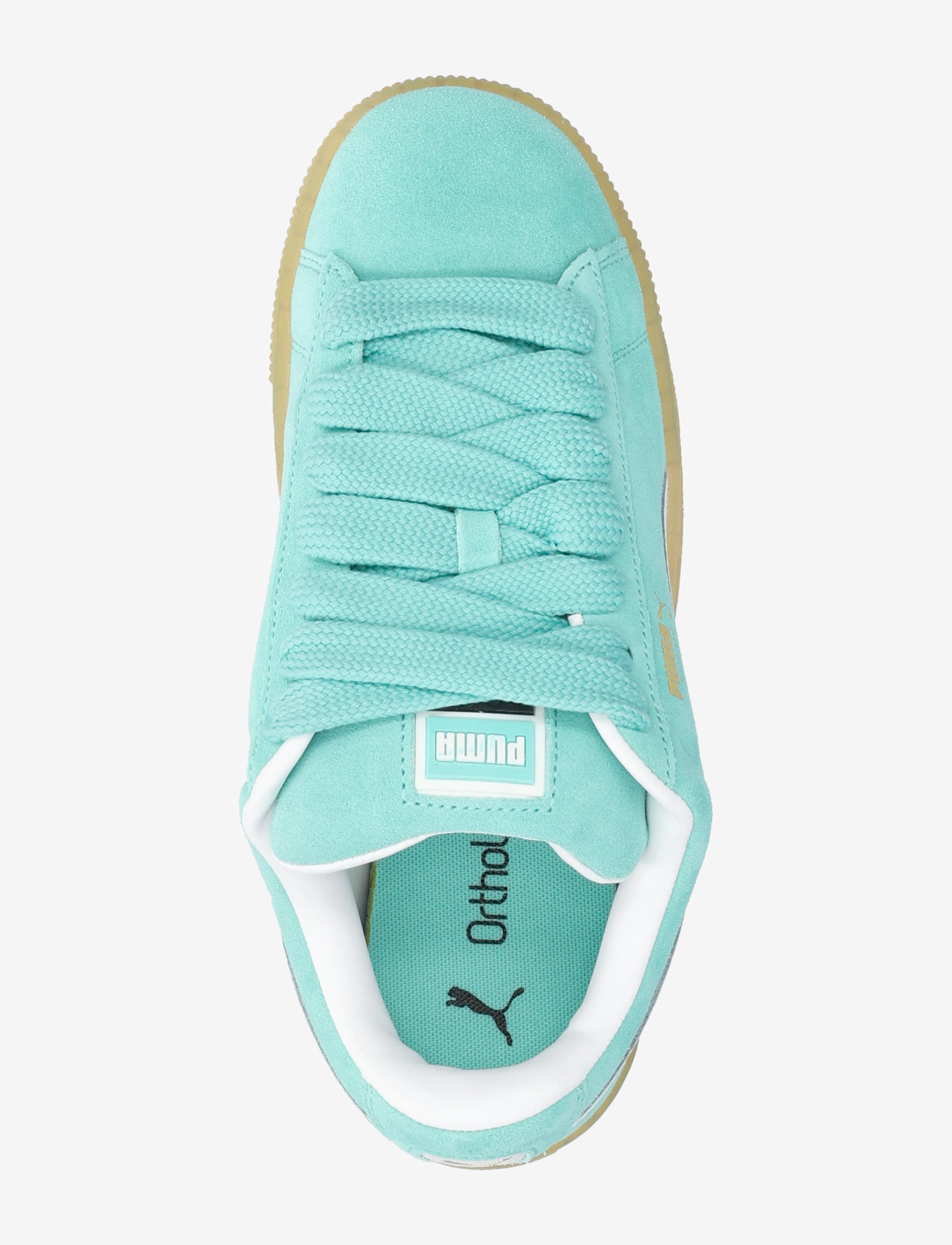 PUMA - Suede XL Jr - lave sneakers - aquatic-puma white - 3