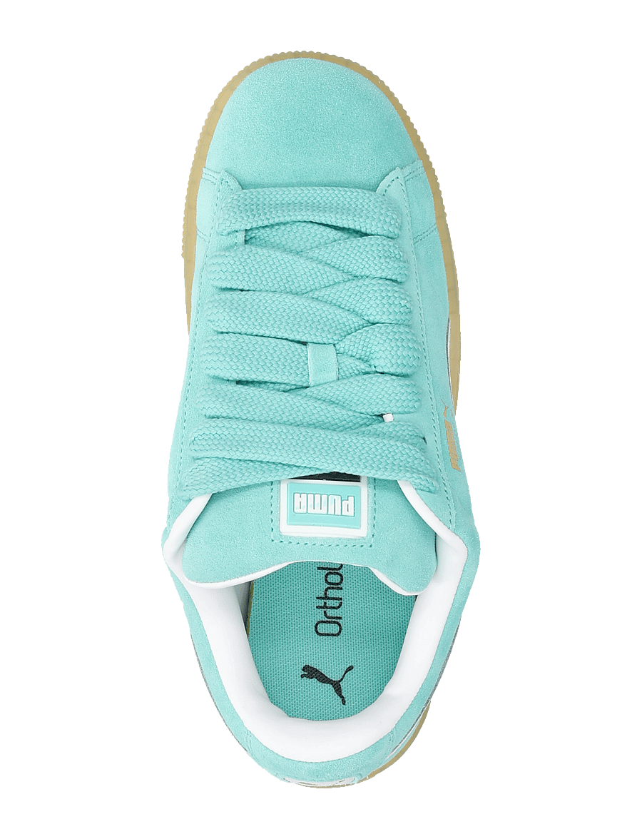 PUMA - Suede XL Jr - kläder - aquatic-puma white - 3