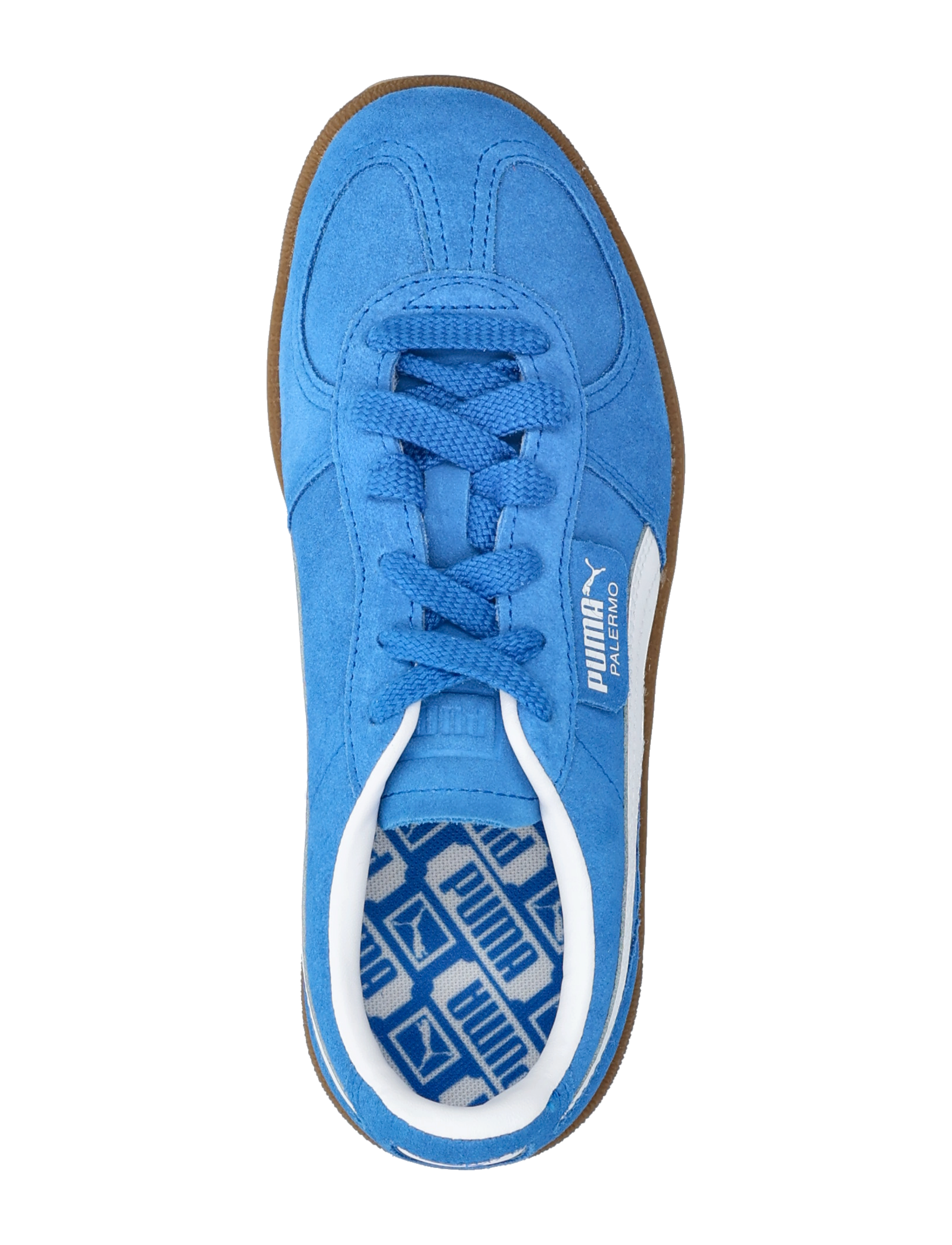 PUMA - Palermo Jr - gode sommertilbud - hyperlink blue-puma white - 3