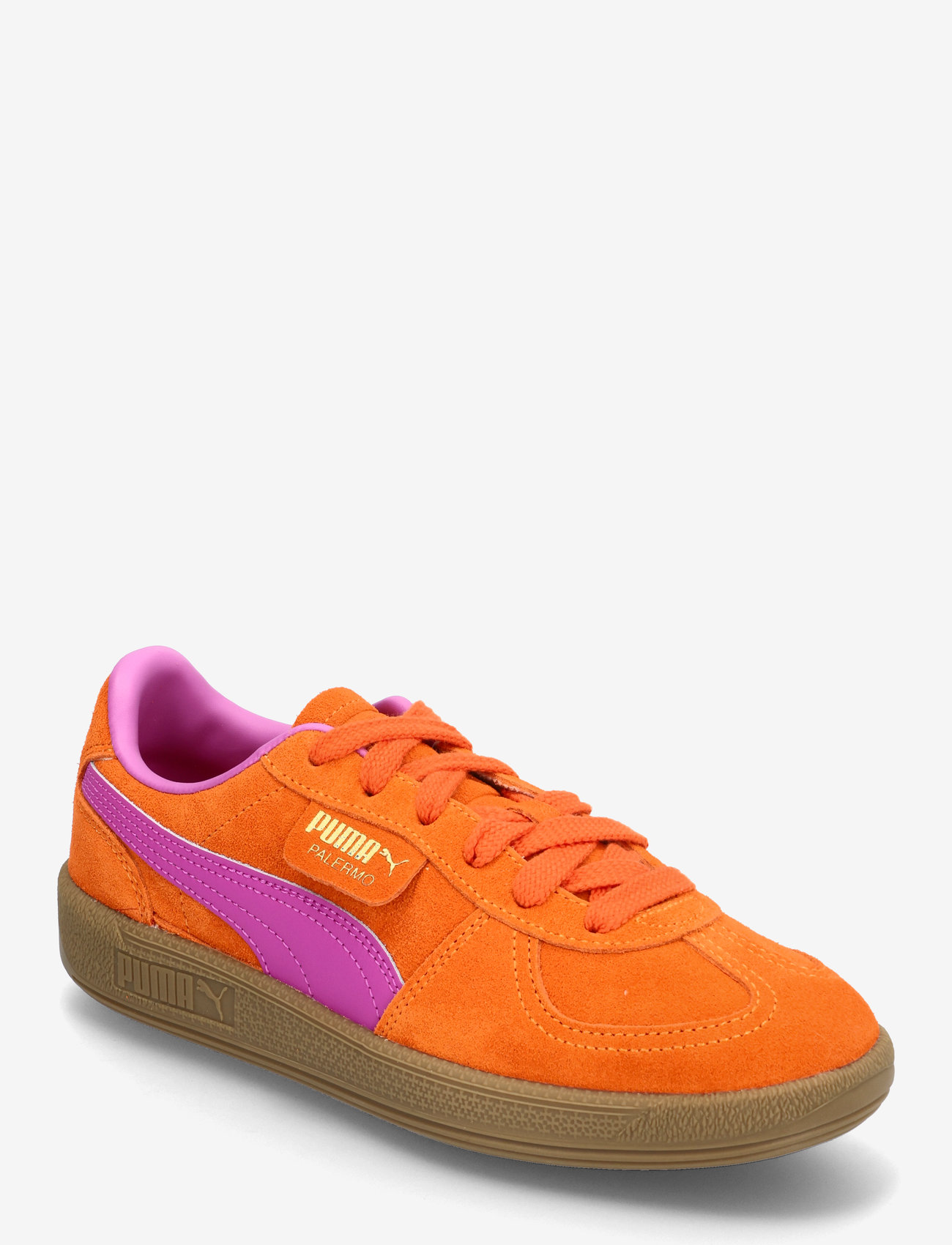 PUMA - Palermo Jr - låga sneakers - maple syrup-wild berry - 0