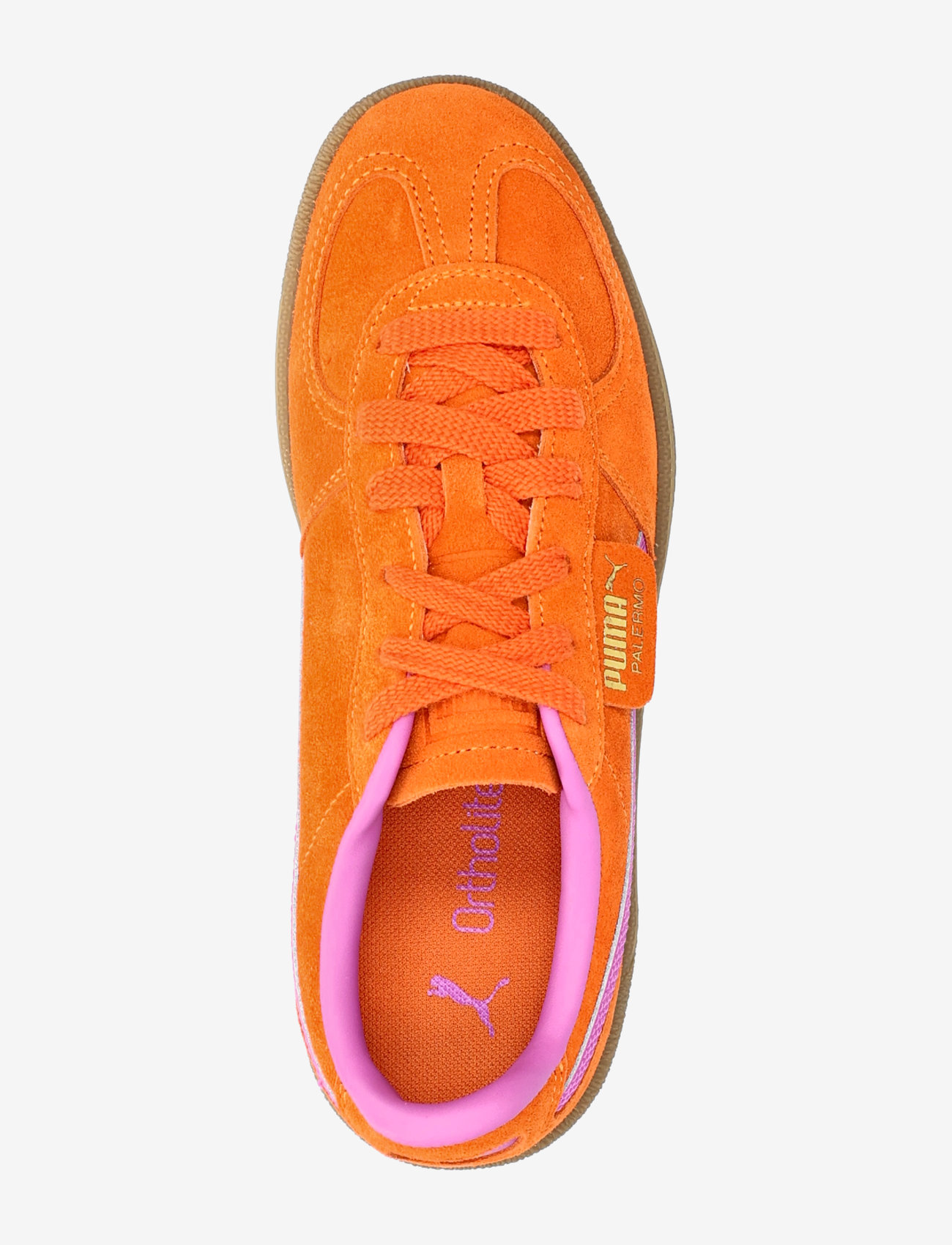 PUMA - Palermo Jr - låga sneakers - maple syrup-wild berry - 3