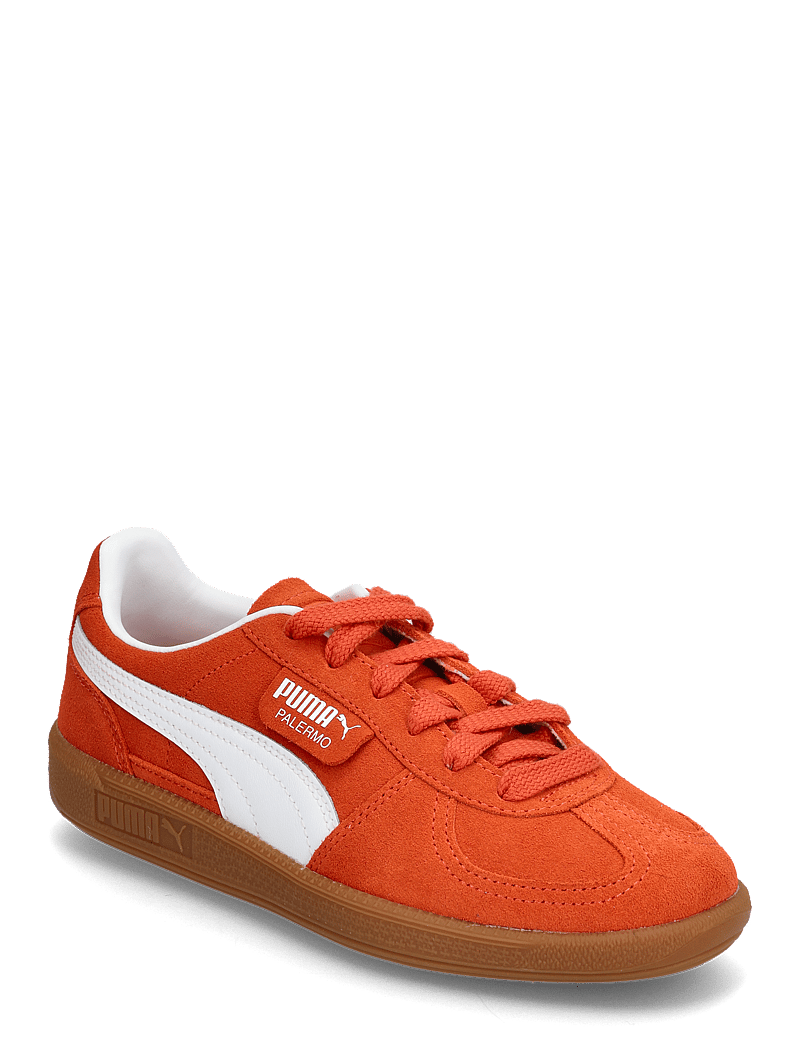 PUMA - Palermo Jr - riided - redmazing-puma white - 0