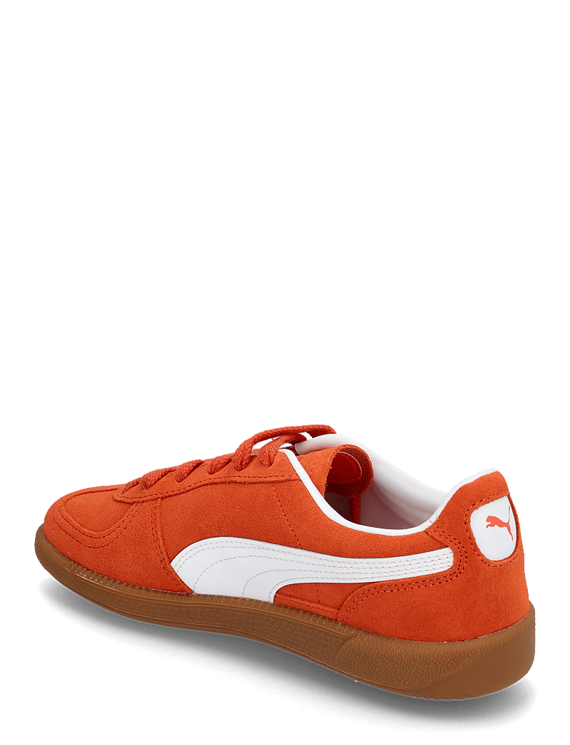PUMA - Palermo Jr - riided - redmazing-puma white - 2