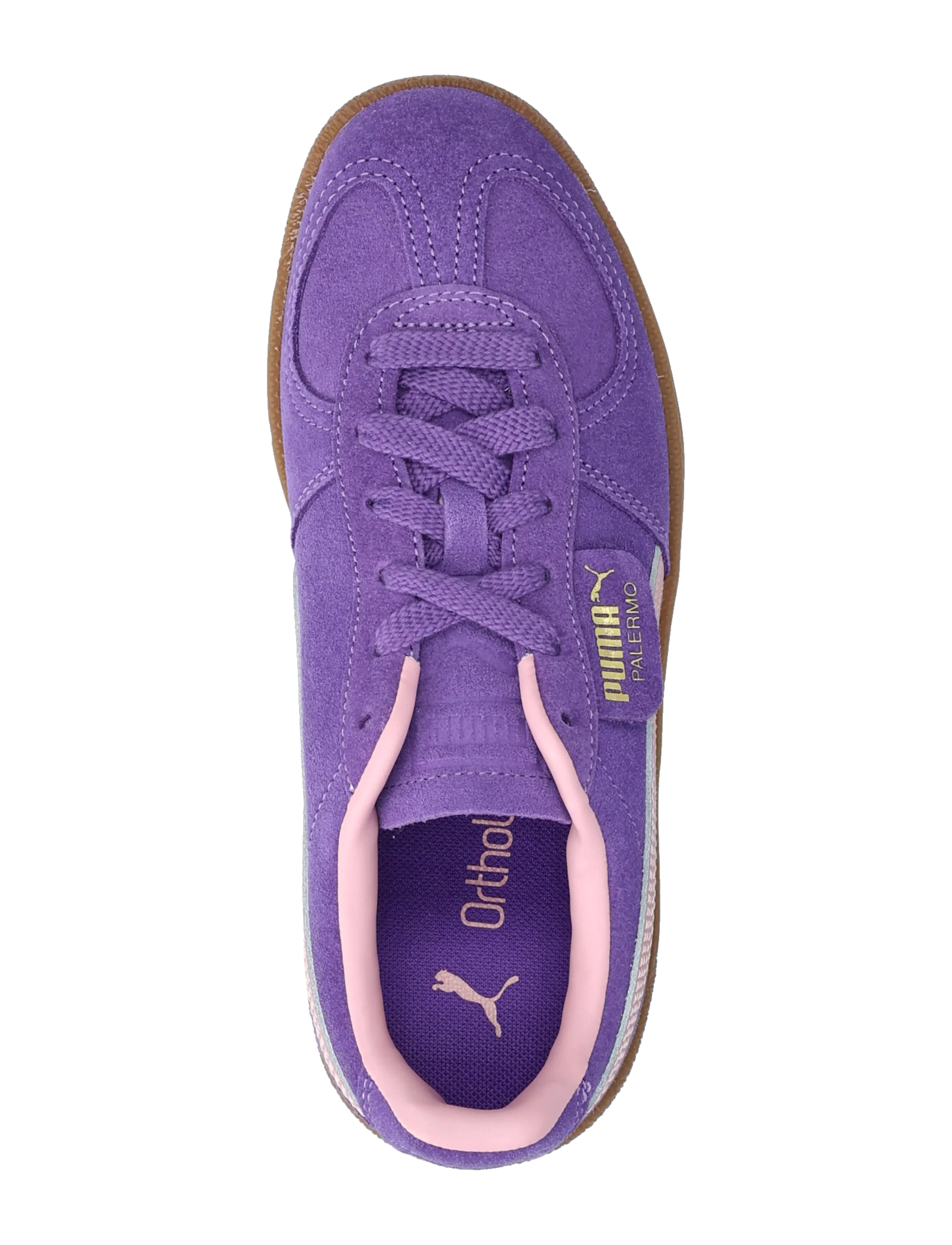 PUMA - Palermo Jr - gode sommertilbud - team violet-poised pink - 3