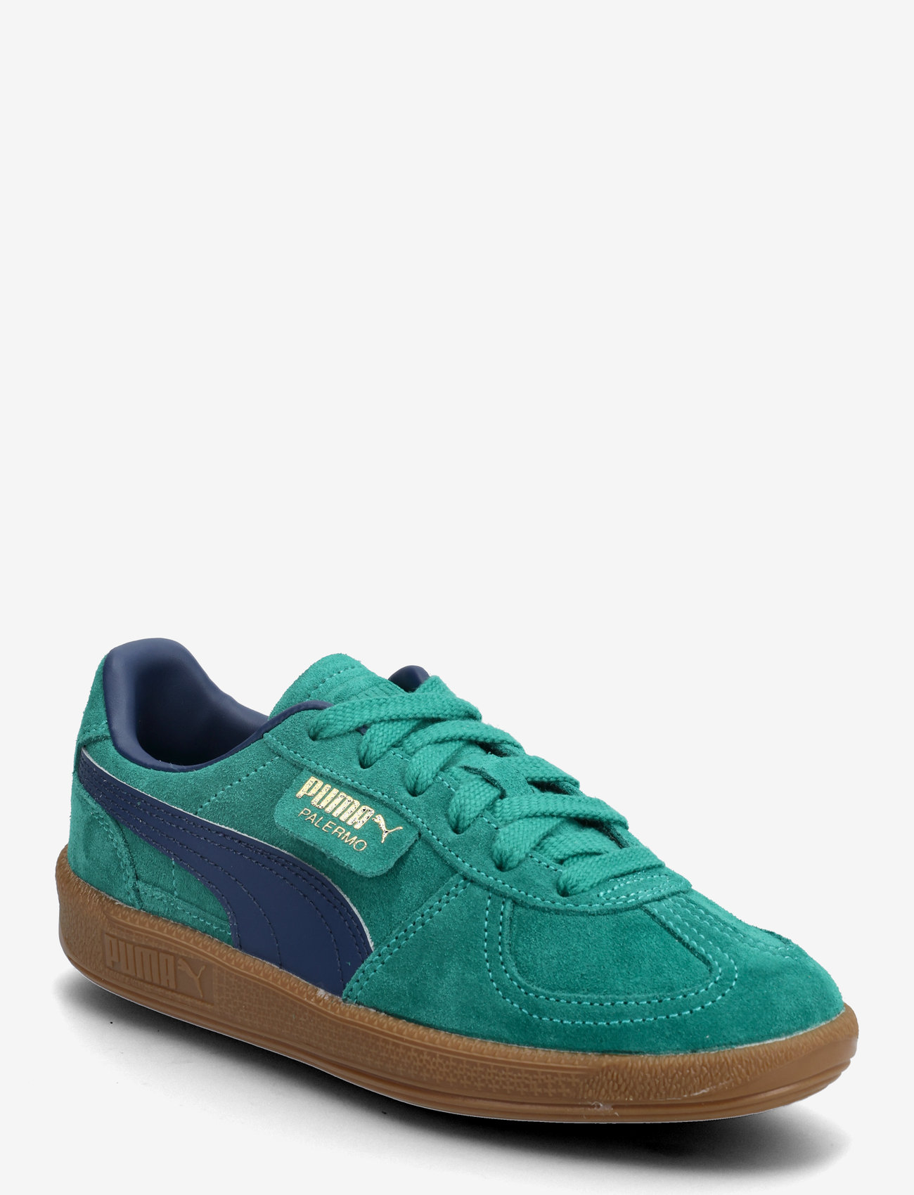 PUMA - Palermo Jr - low tops - wild green-persian blue - 0