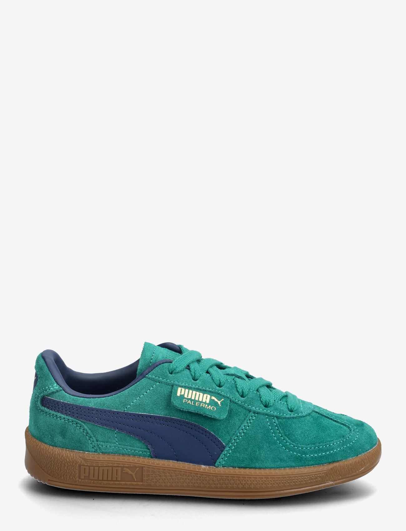 PUMA - Palermo Jr - low tops - wild green-persian blue - 1