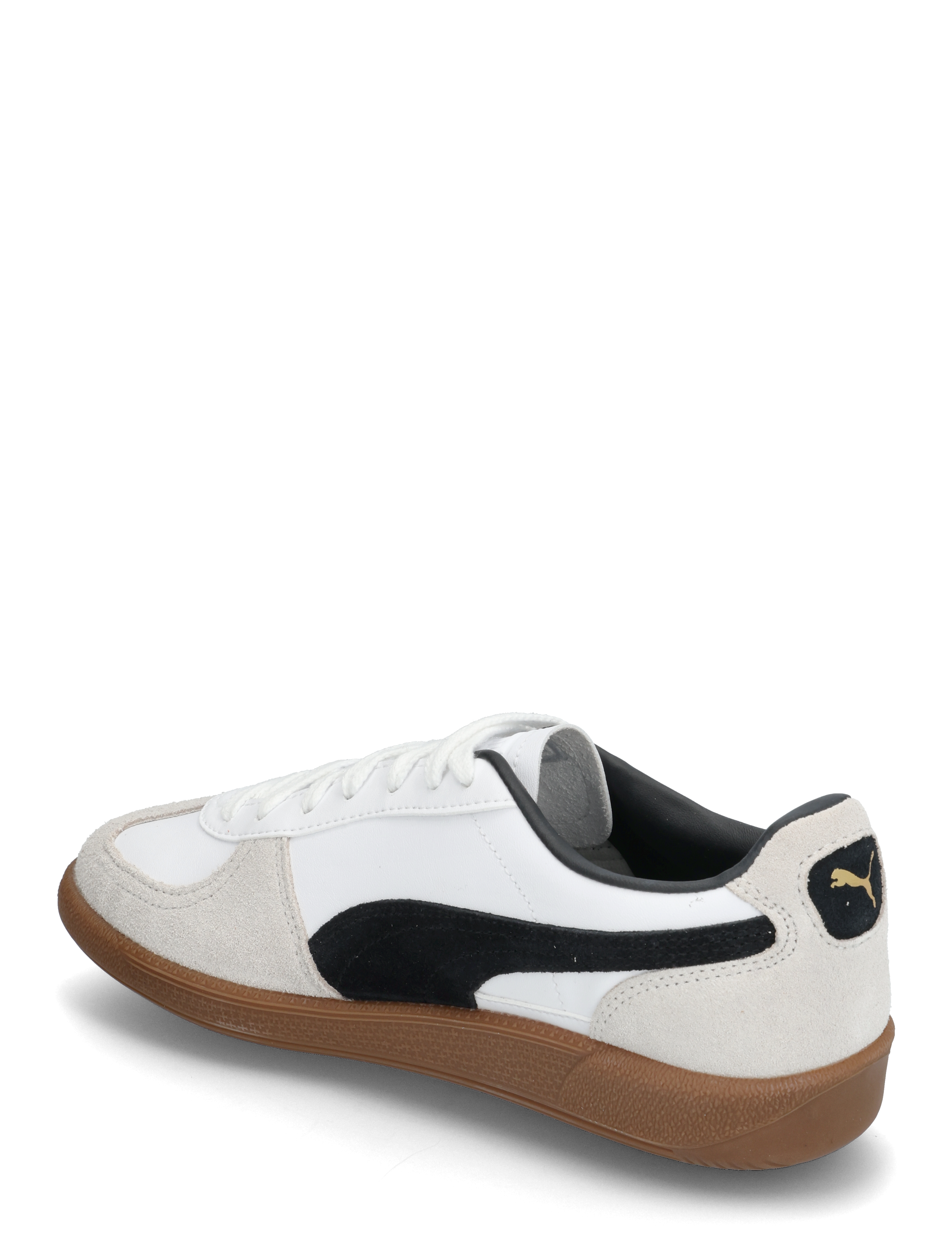 PUMA - Palermo Lth Jr - low-top sneakers - puma white-vapor gray-gum - 2